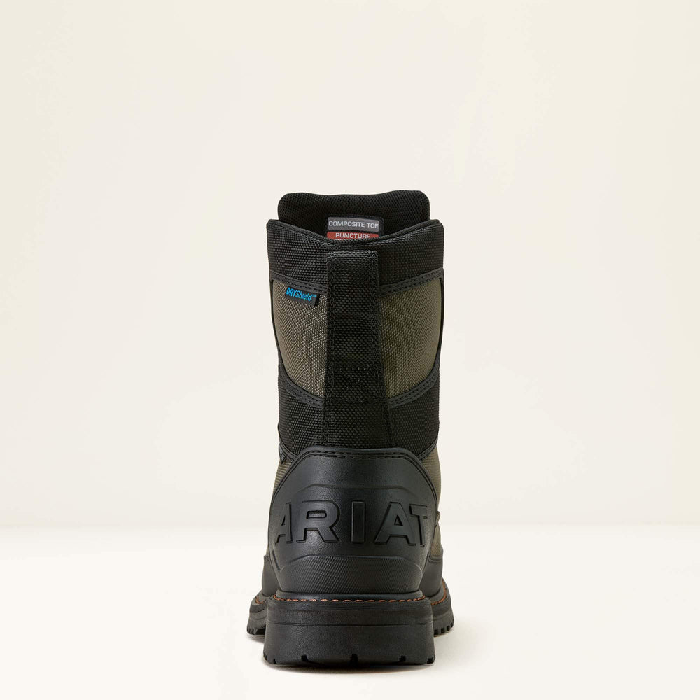 Ariat / RigTEK Wildcat BOA 8" CSA Waterproof Wide Square Toe Composite Toe Work Boot