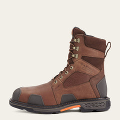 Ariat / OverDrive 8" Wide Square Toe Waterproof Composite Toe Work Boot