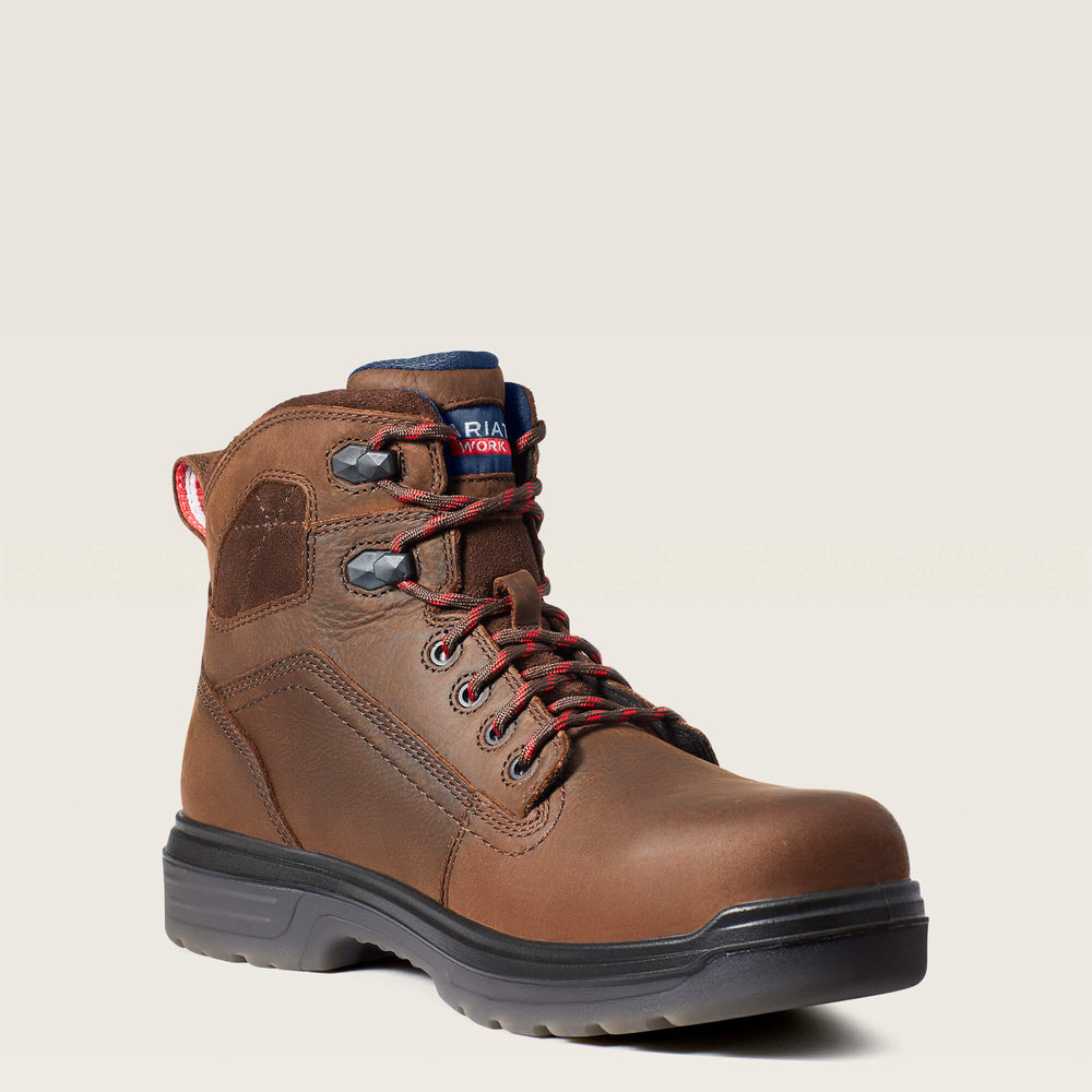 Ariat / Turbo 6" USA Assembled Waterproof Carbon Toe Work Boot