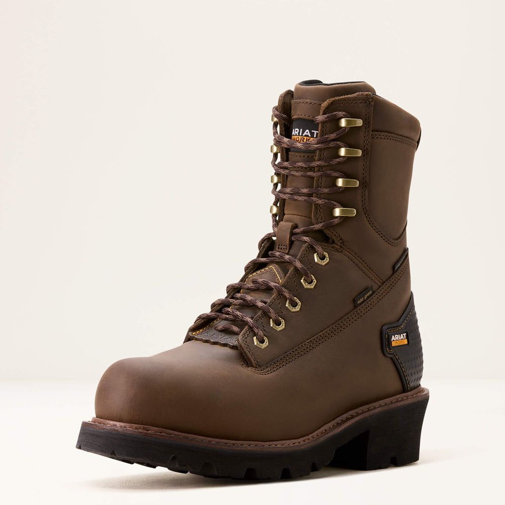 Ariat / Powerline 8" 400G Waterproof 400g Composite Toe Work Boot