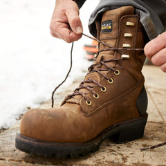 Ariat / Powerline 8" 400G Waterproof 400g Composite Toe Work Boot