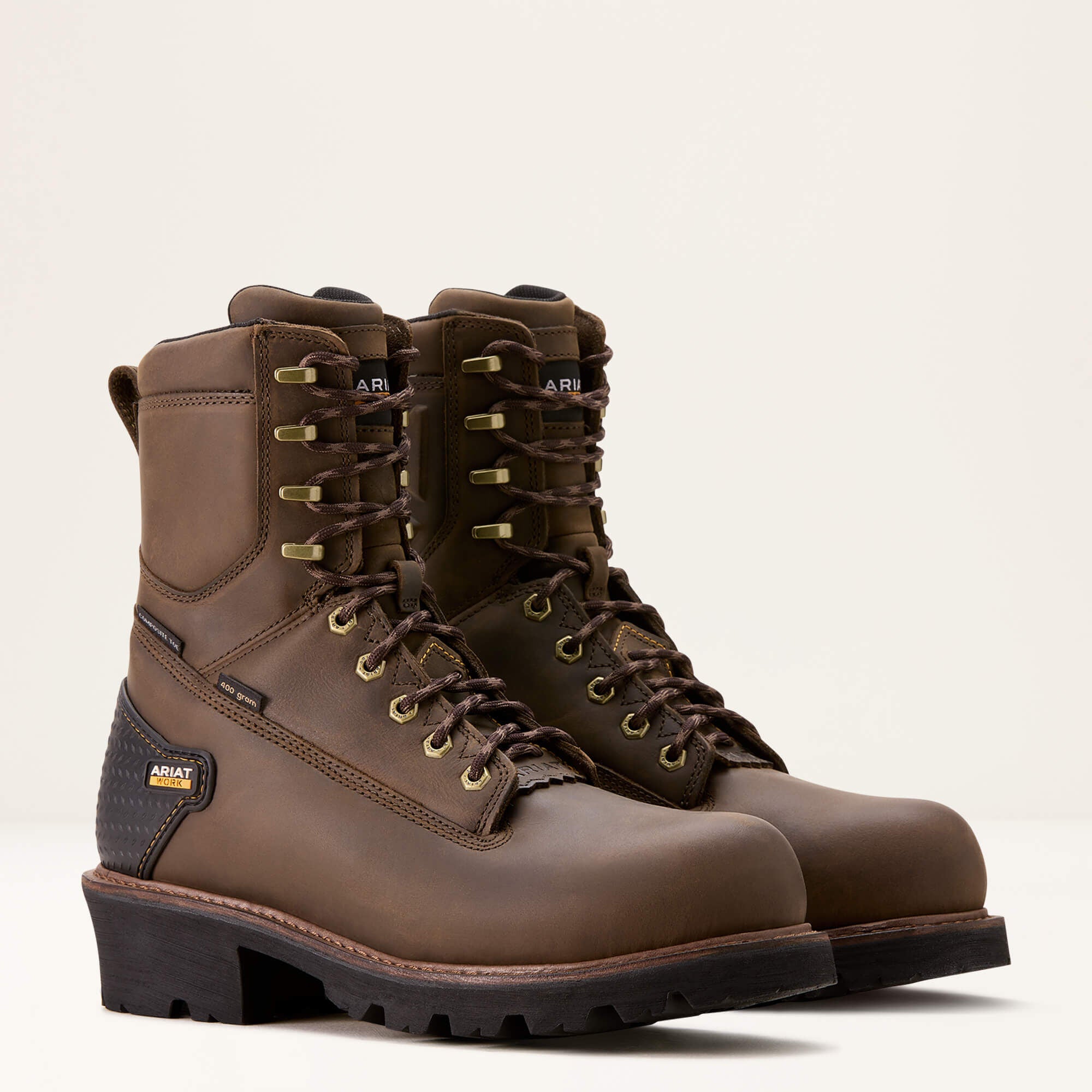 Ariat / Powerline 8" 400G Waterproof 400g Composite Toe Work Boot