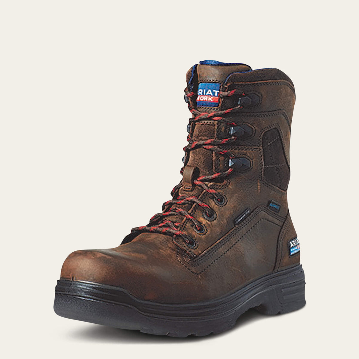 Ariat / Turbo 8" USA Assembled Waterproof Carbon Toe Work Boot