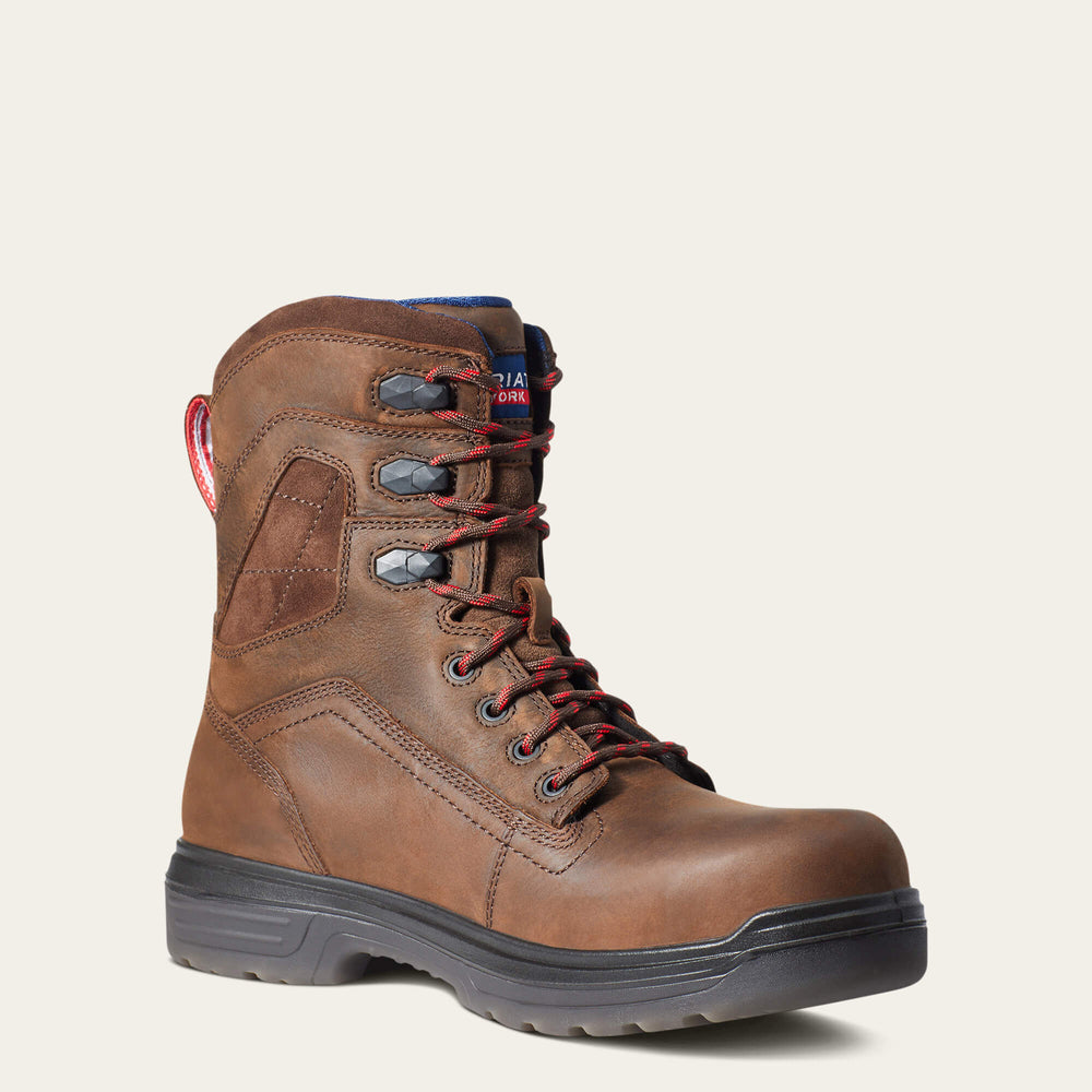 Ariat / Turbo 8" USA Assembled Waterproof Carbon Toe Work Boot