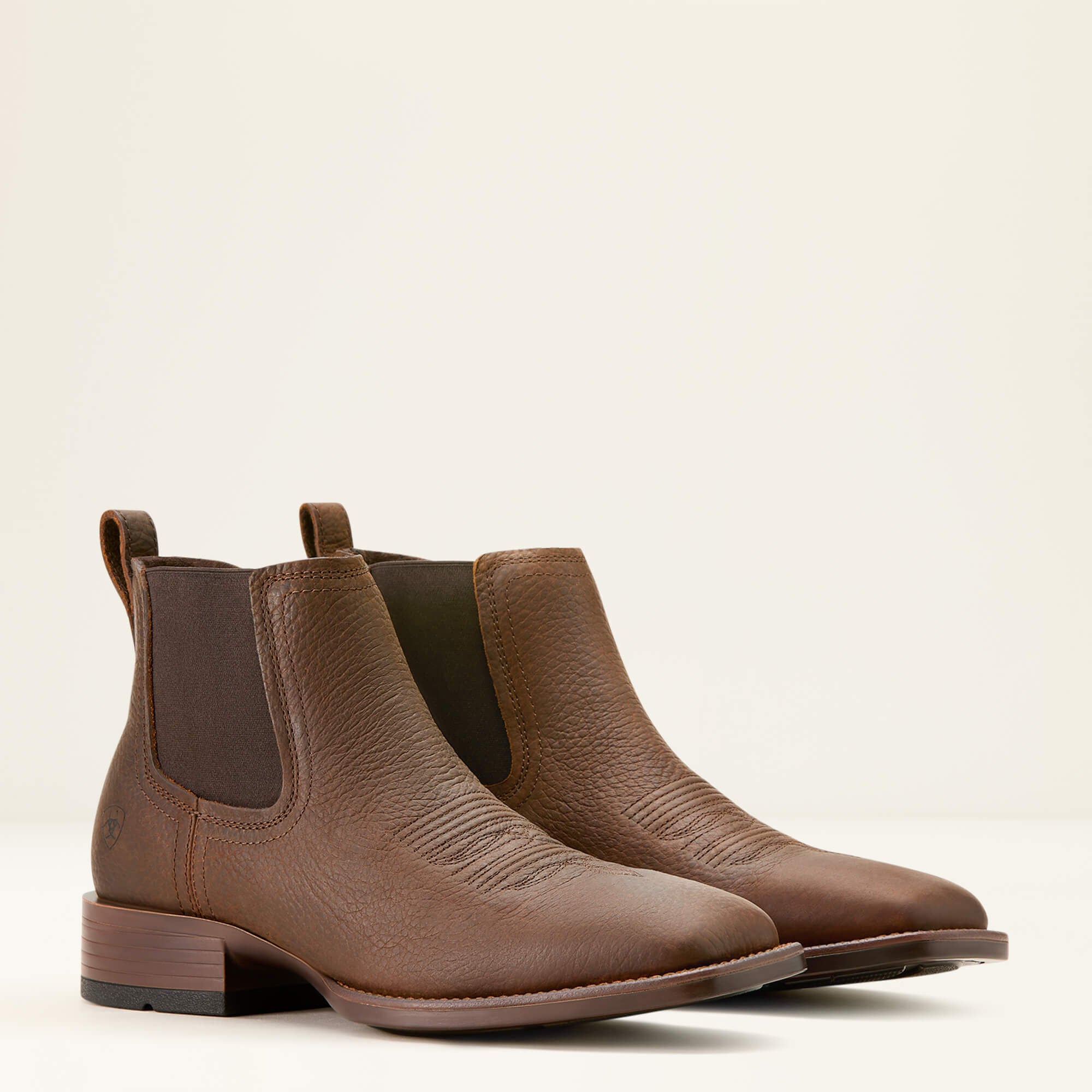 Ariat / Booker Chelsea Wide Square Toe Western Boot