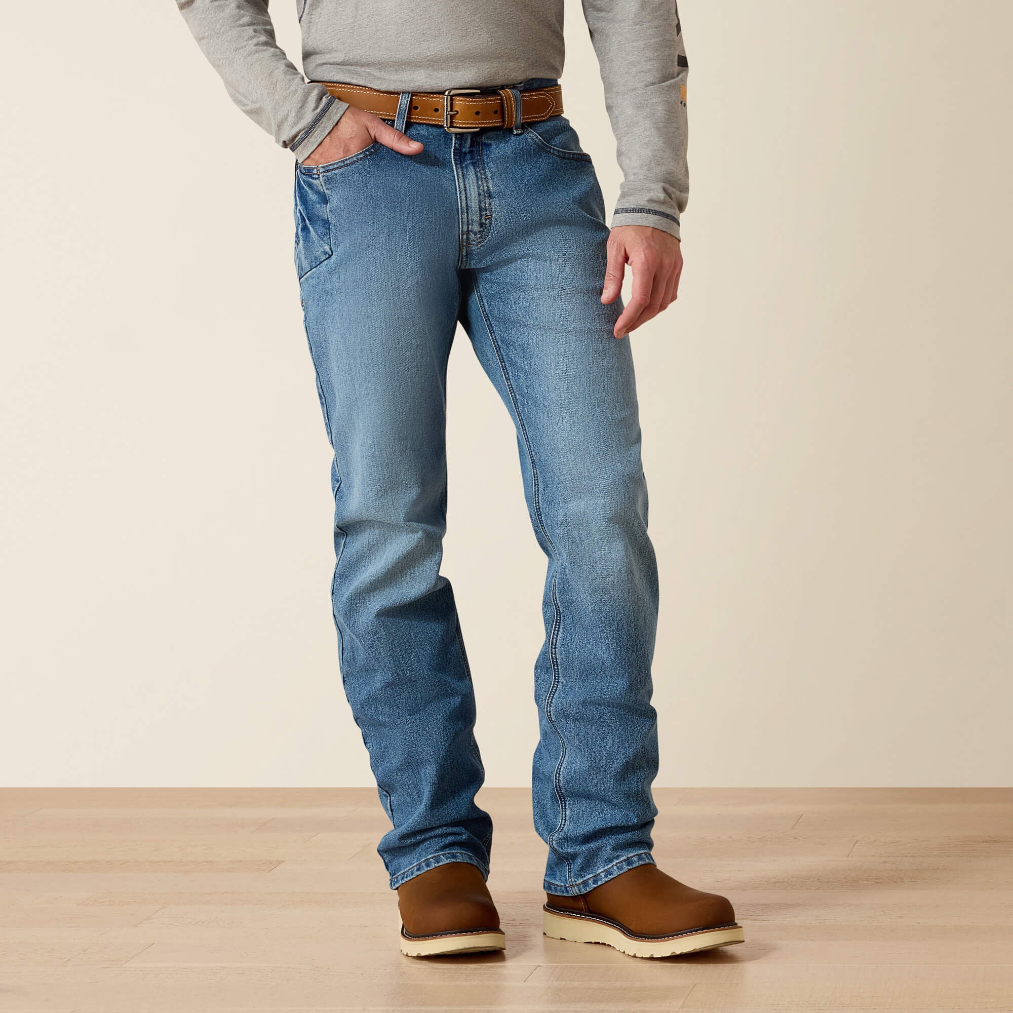Ariat / Rebar M4 Relaxed DuraStretch Basic Boot Cut Jean