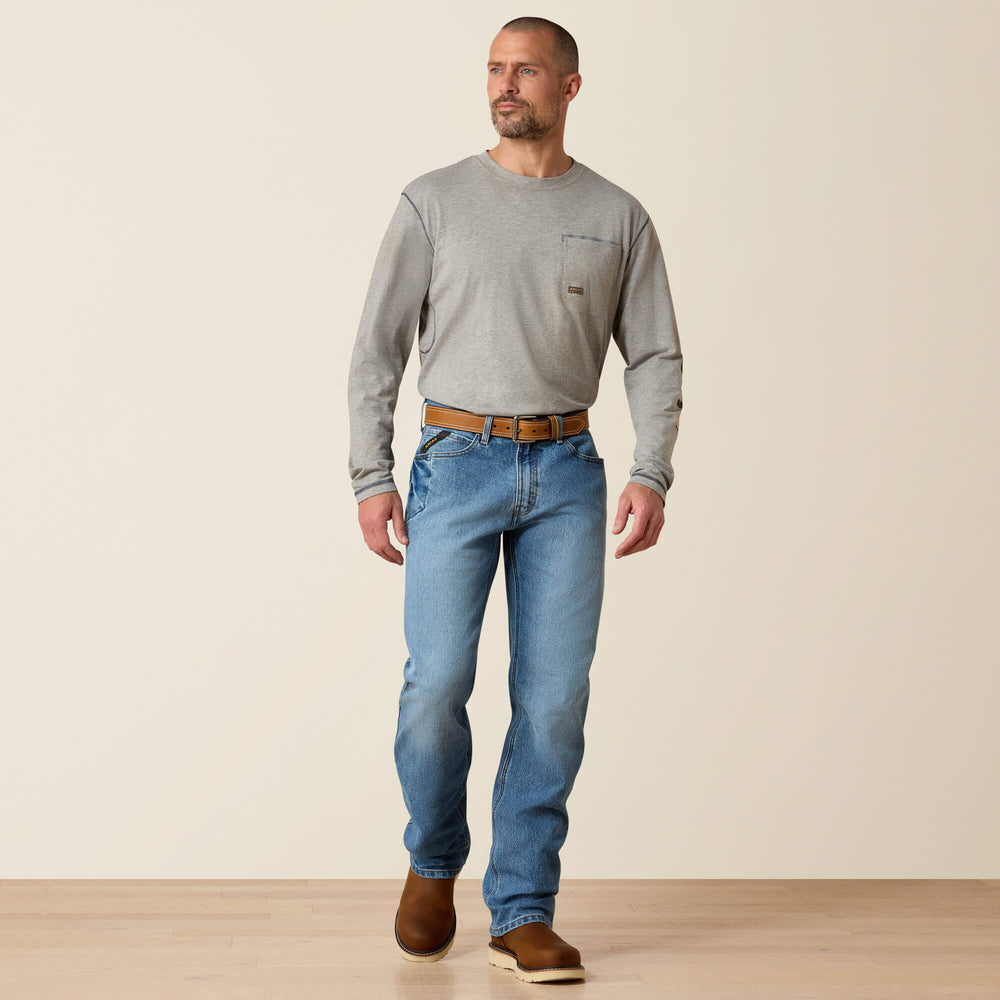 Ariat / Rebar M4 Relaxed DuraStretch Basic Boot Cut Jean