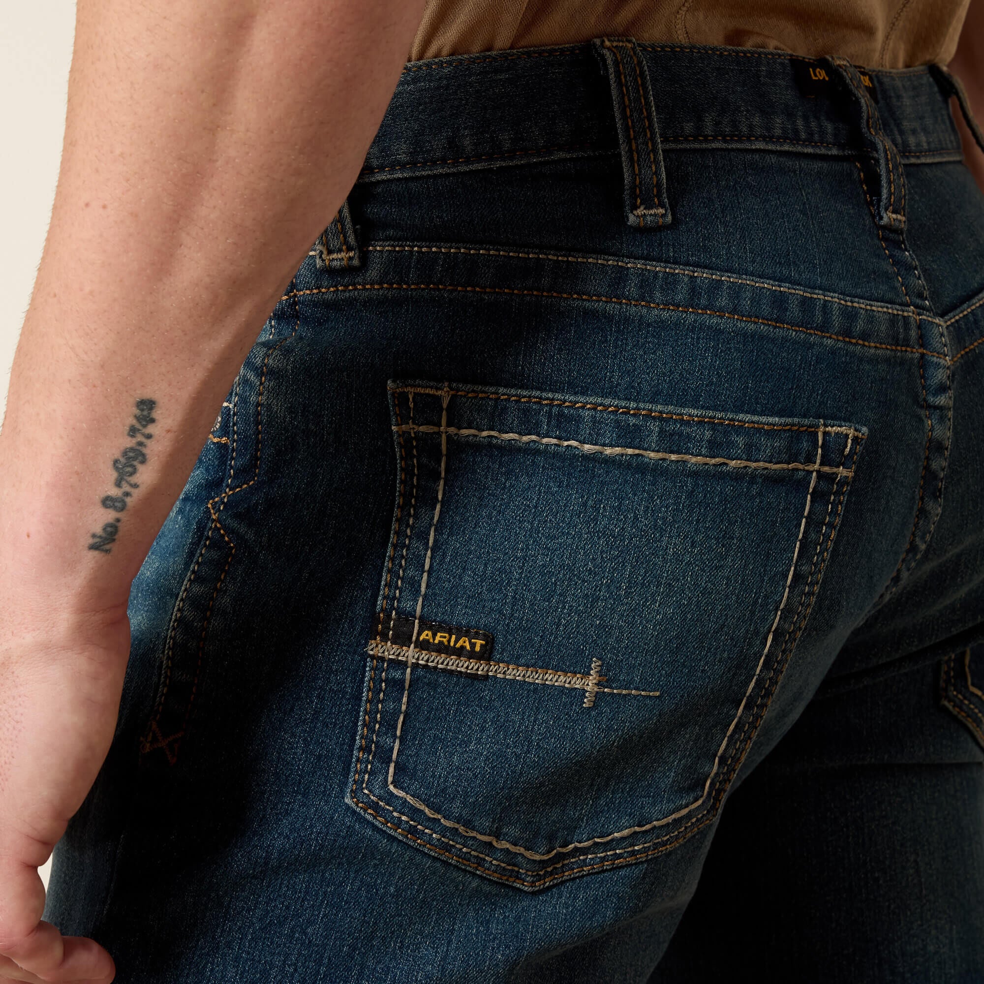 Ariat / Men's Slim Fit Work Pants - Rebar Denim