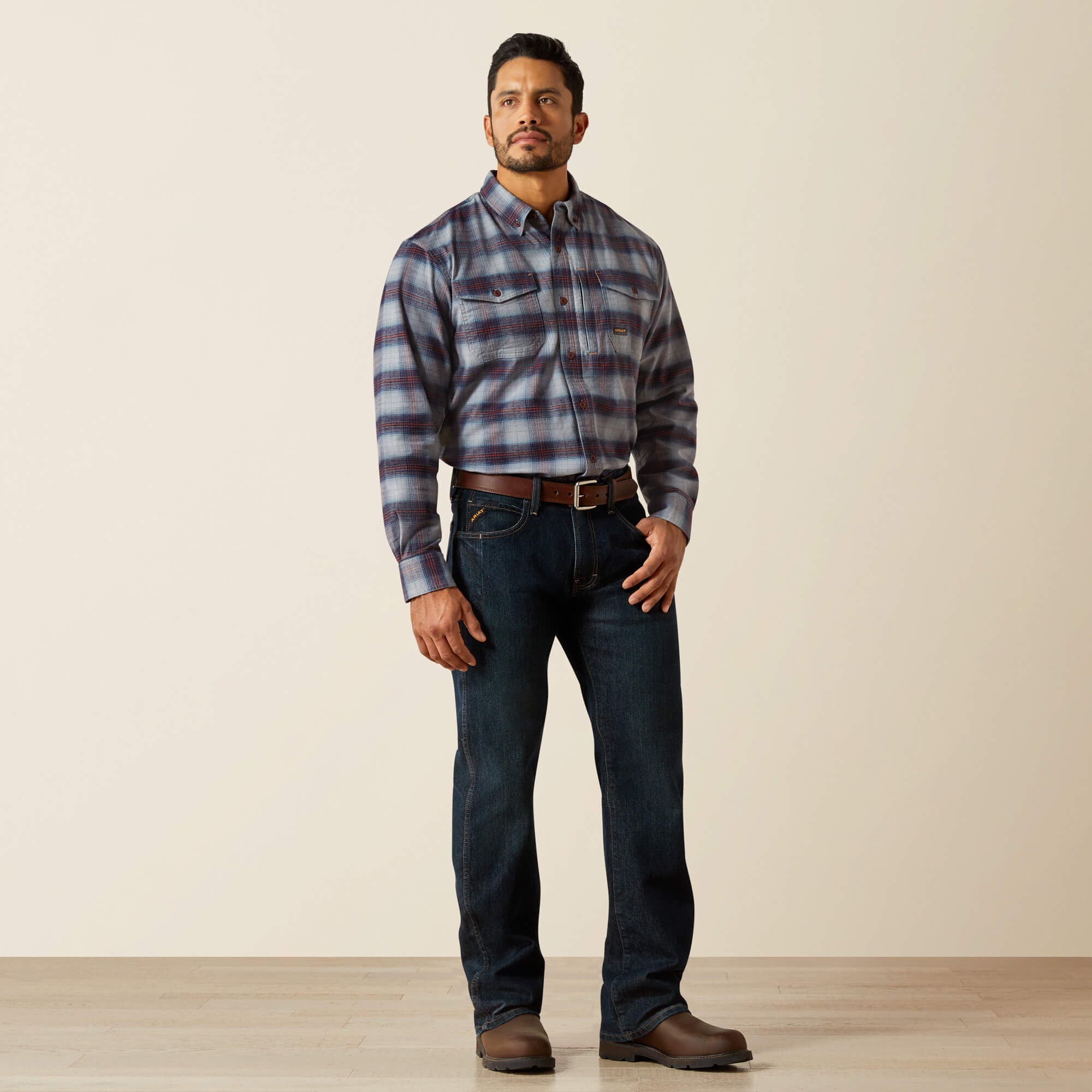 Ariat / Men's Slim Fit Work Pants - Rebar Denim
