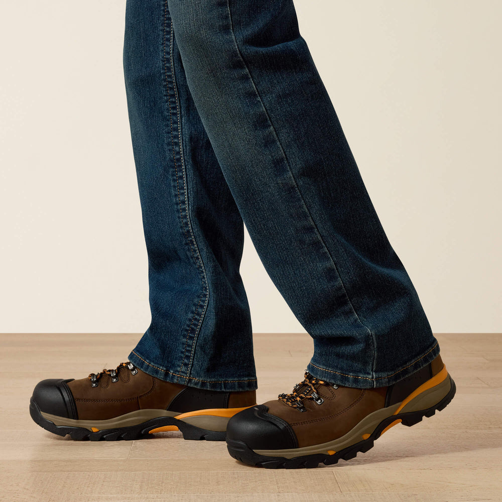 Ariat / Men's Low Rise, Bootcut Work Pants - Rebar Denim