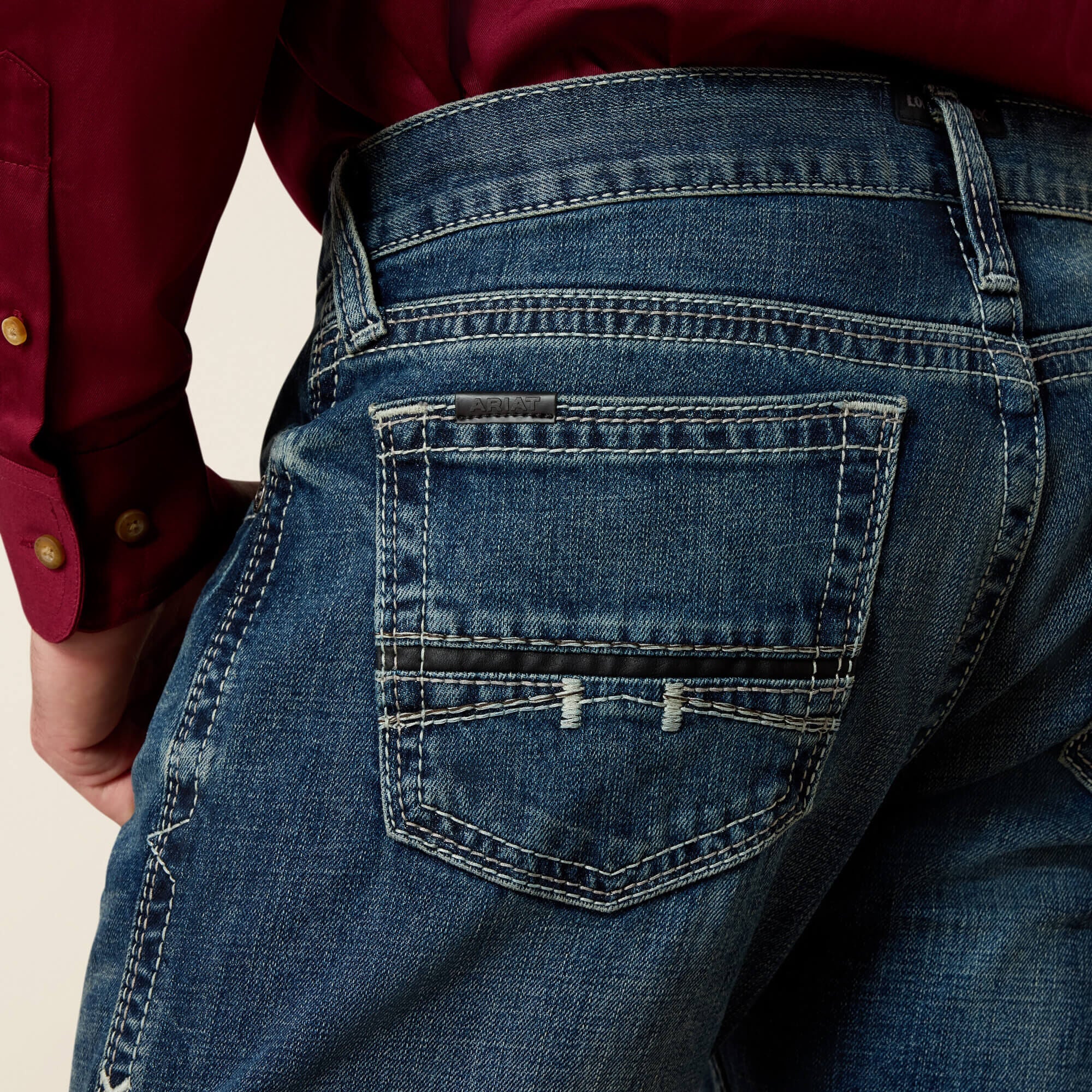 Ariat / M7 Rocker Stretch Coltrane Stackable Straight Leg Jean