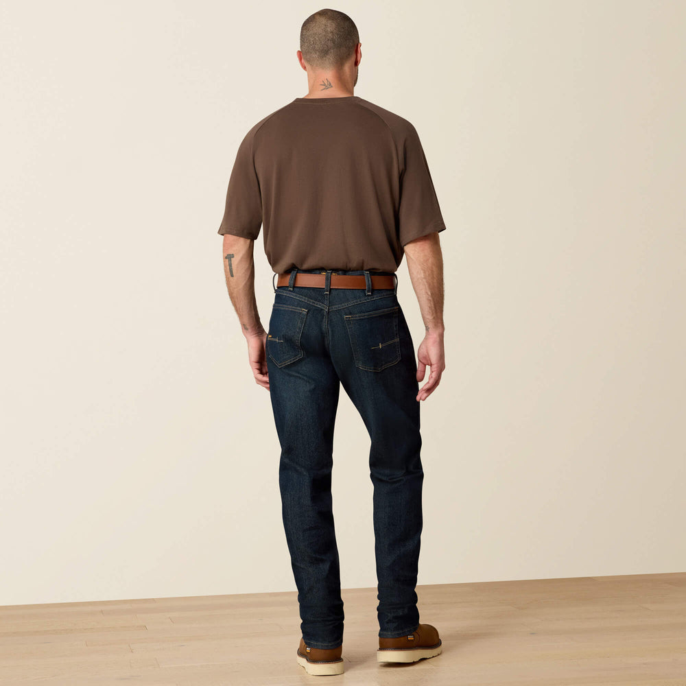 Ariat / Rebar M4 Relaxed DuraStretch Basic Stackable Straight Leg Jean