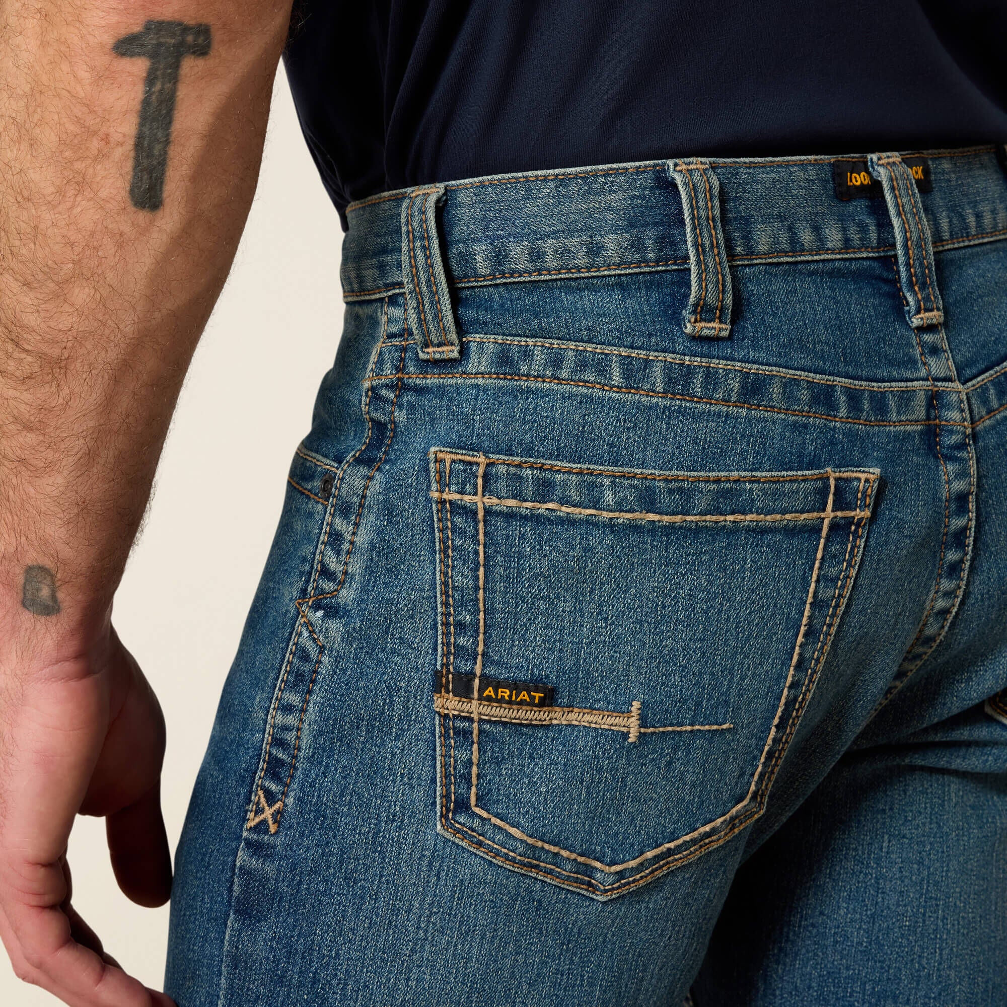 Ariat / Rebar M7 DuraStretch Edge Stackable Straight Leg Jean