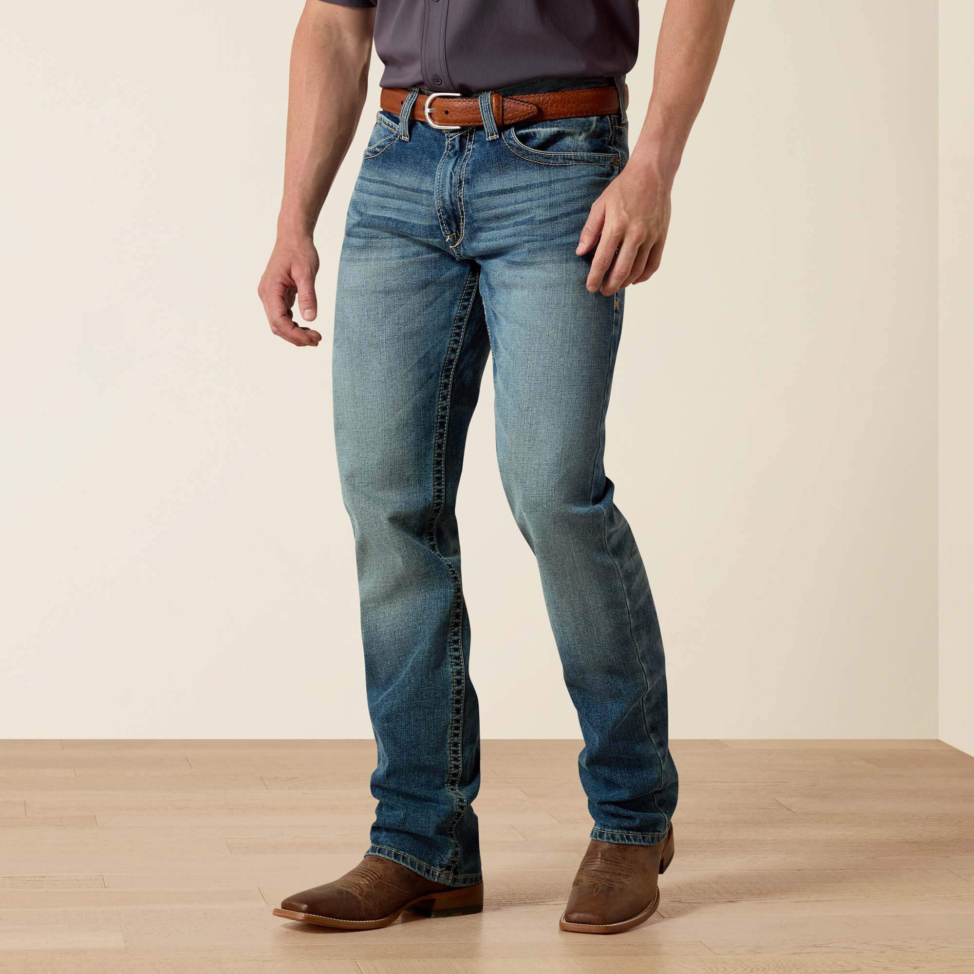 Ariat / M4 Low Rise Stretch Shoreway Stackable Straight Leg Jean