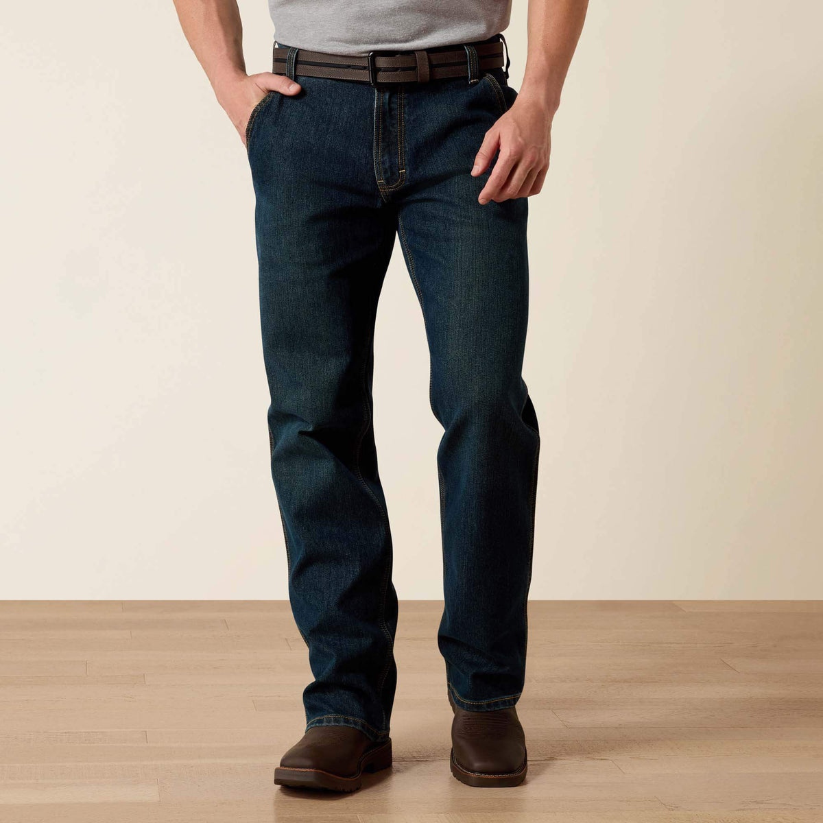 Ariat / Rebar M4 Low Rise DuraStretch Workhorse Boot Cut Jean