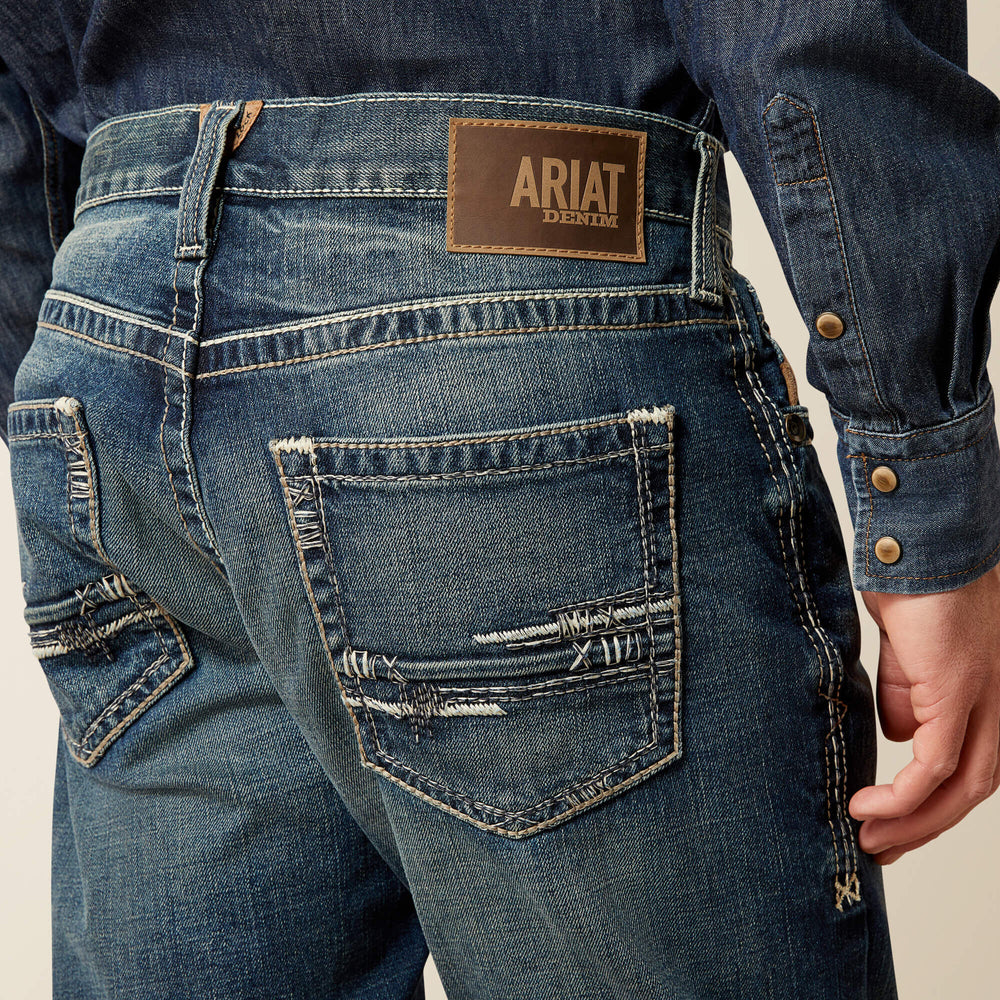Ariat / M5 Slim Stretch Adkins Stackable Straight Leg Jean
