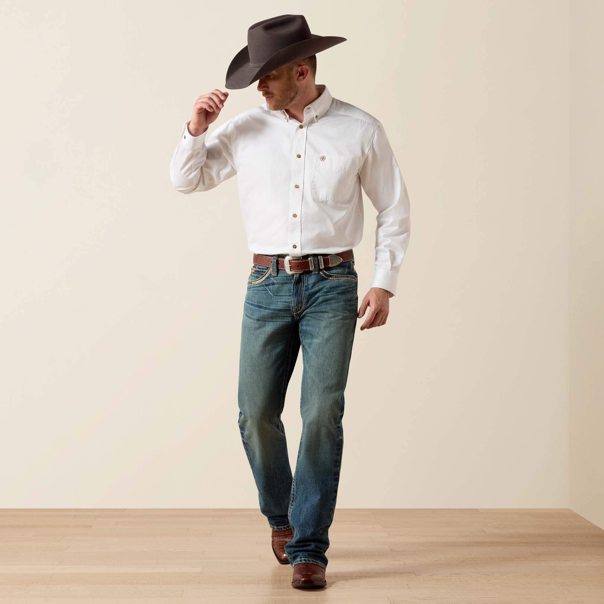 Ariat / M5 Slim Gambler Stackable Straight Leg Jean