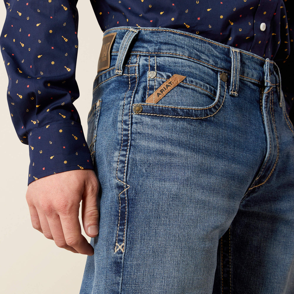 Ariat / M5 Straight Calico Straight Leg Jean