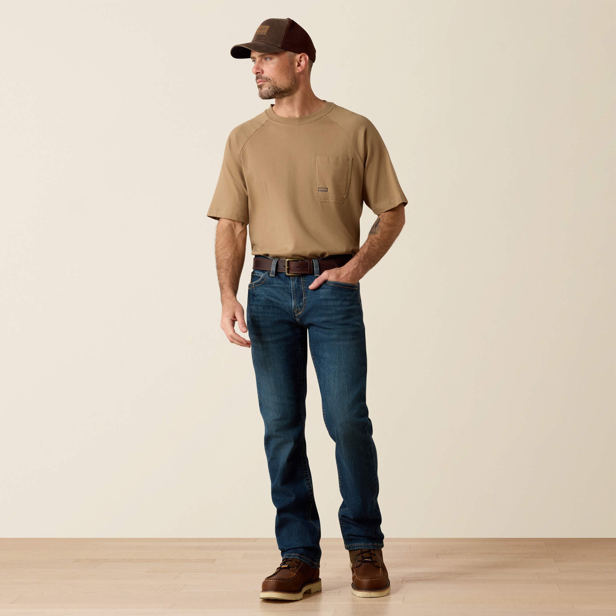Ariat / Rebar M7 DuraStretch Edge Stackable Straight Leg Jean
