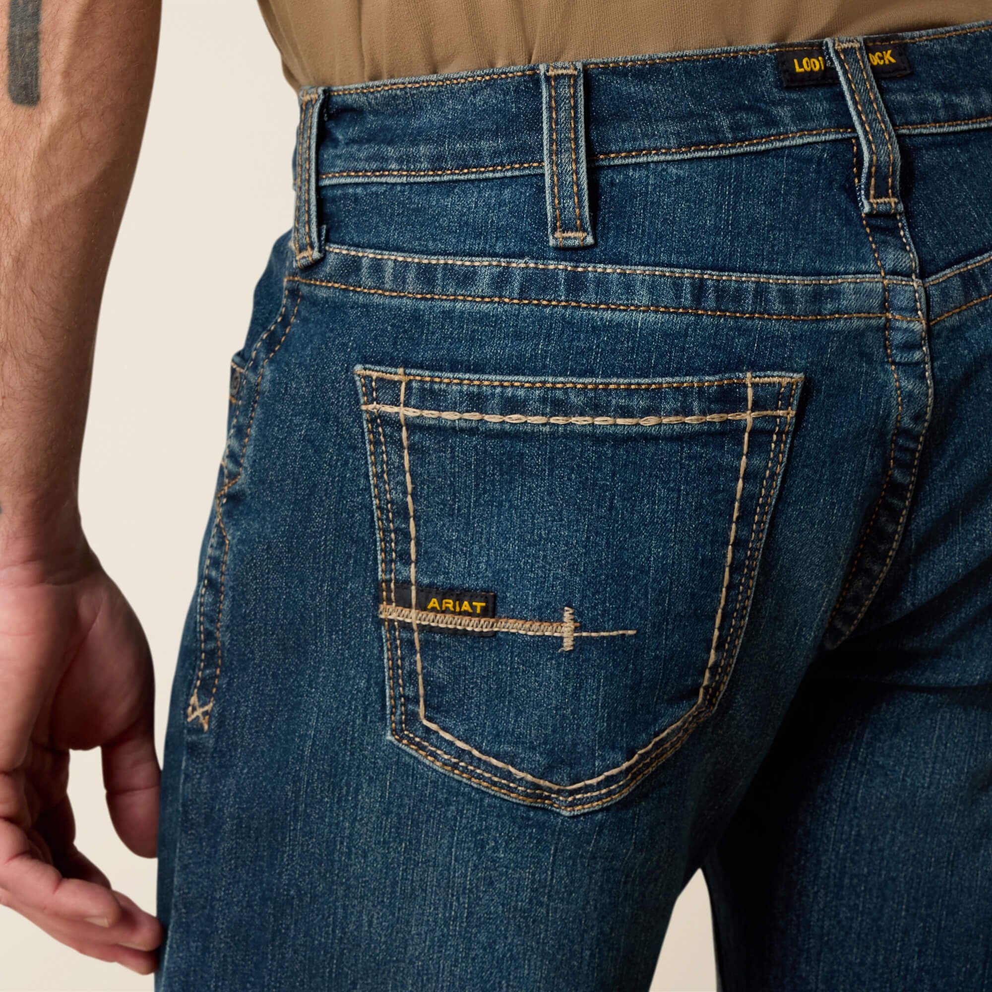 Ariat / Rebar M7 DuraStretch Edge Stackable Straight Leg Jean