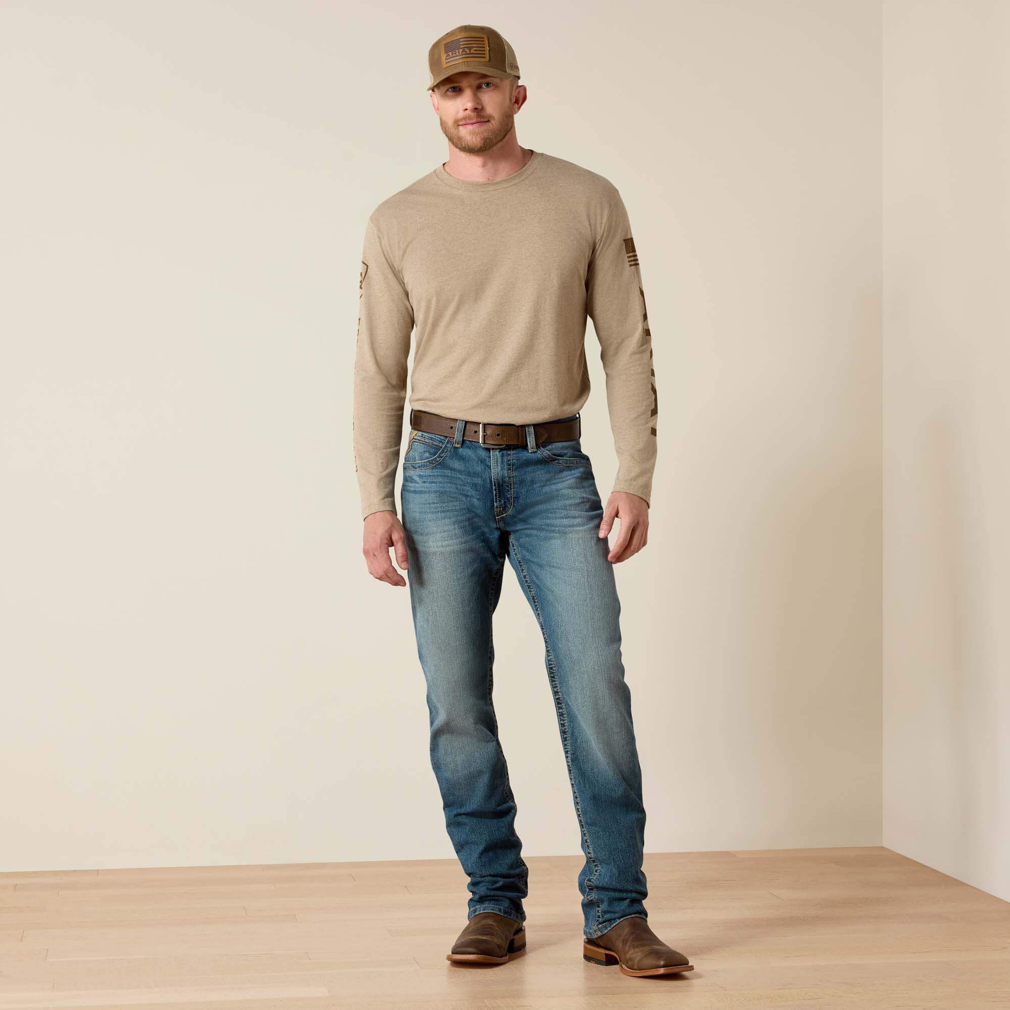 Ariat / M4 Low Rise Stretch Stockton Stackable Straight Leg