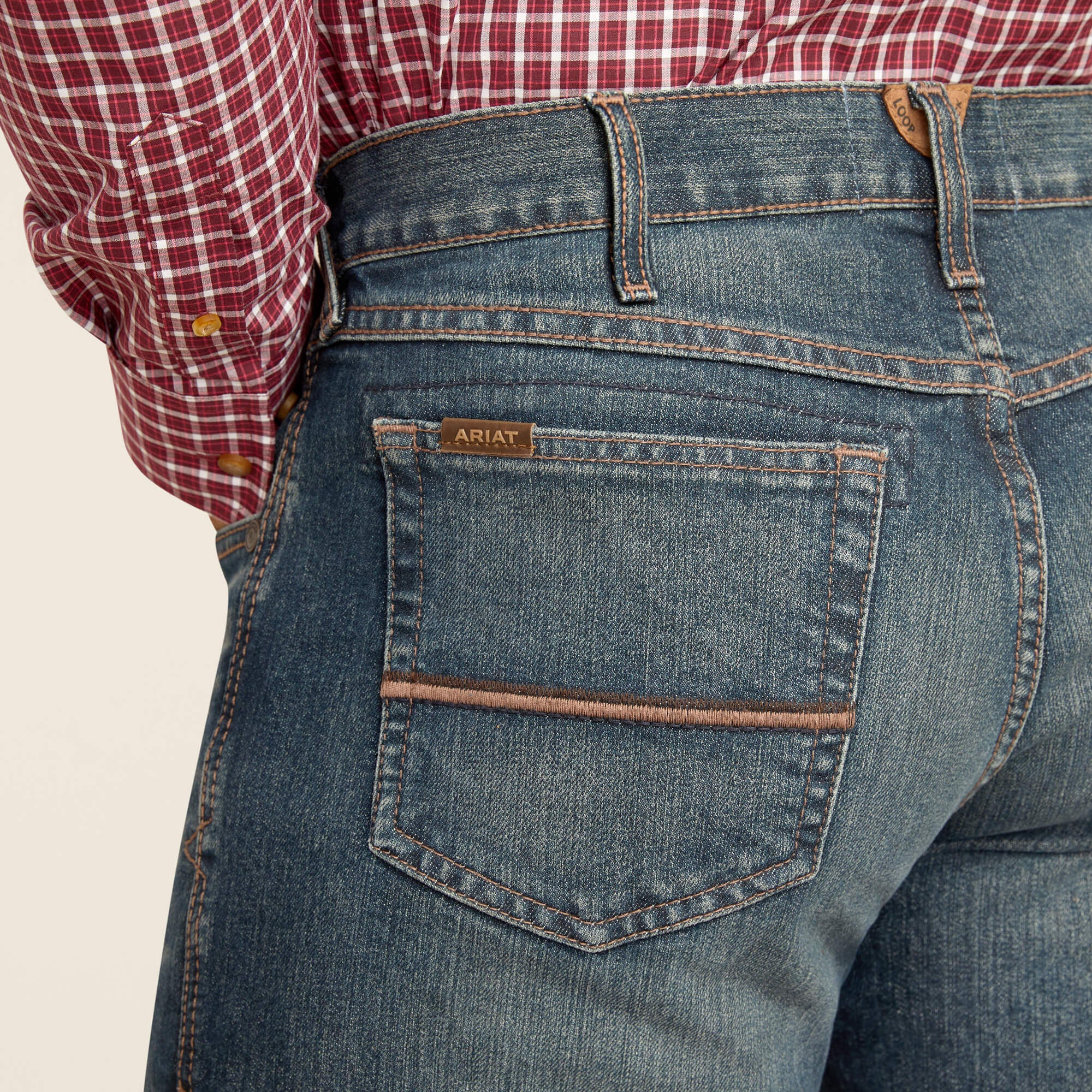 Ariat / M2 Traditional Relaxed Stretch Pro Series Ray Boot Cut Jean
