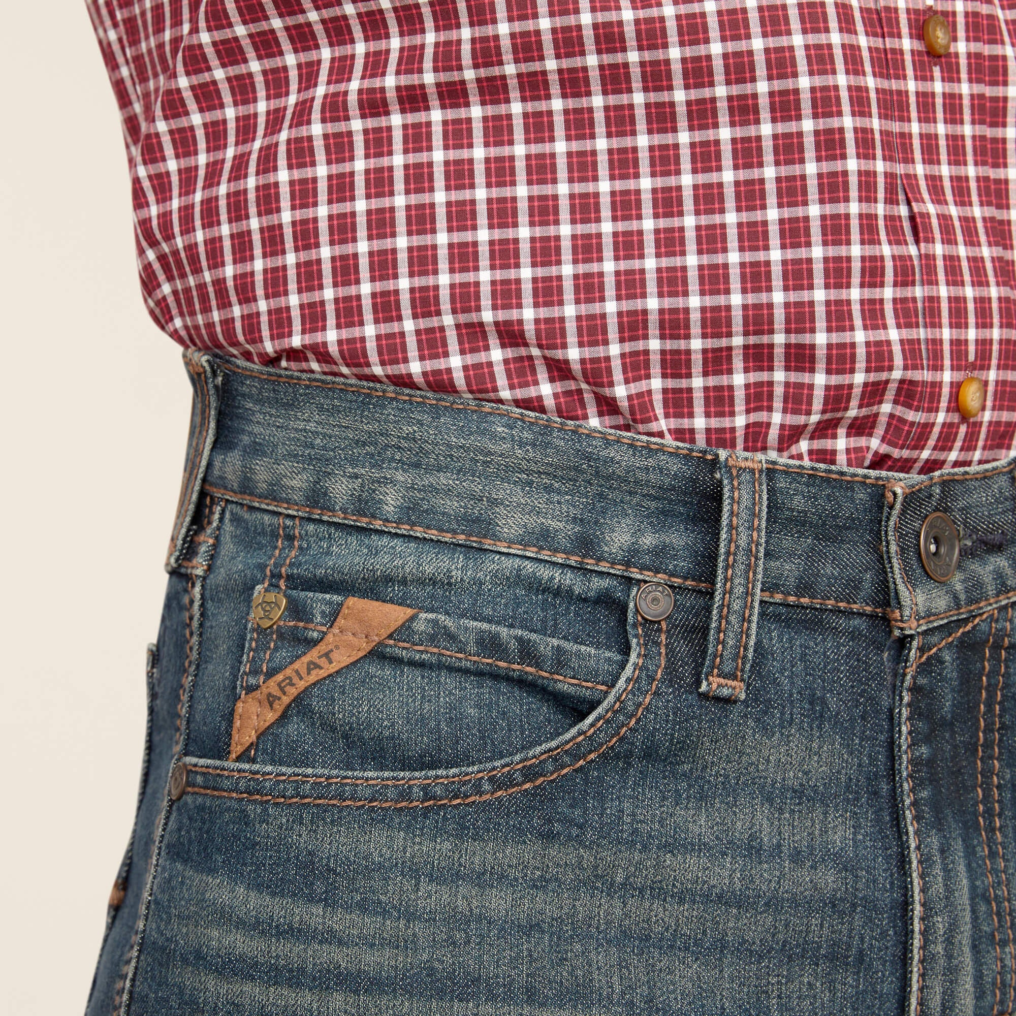 Ariat / M2 Traditional Relaxed Stretch Pro Series Ray Boot Cut Jean