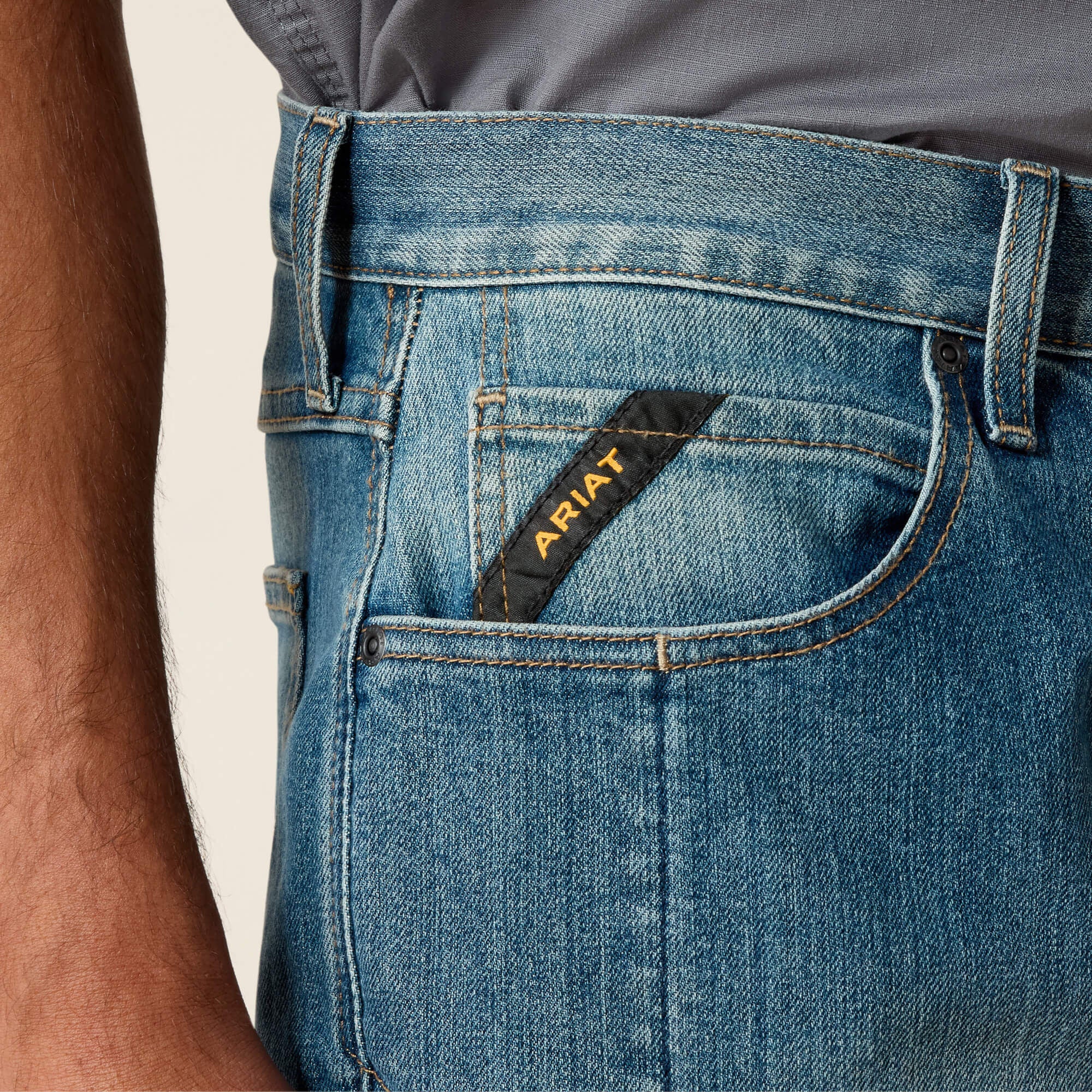 Ariat / Rebar M5 DuraStretch Basic Stackable Straight Leg Jean