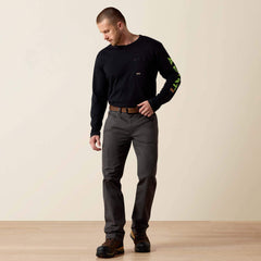 Ariat / Rebar M4 Low Rise DuraStretch Made Tough Stackable Straight Leg Pant