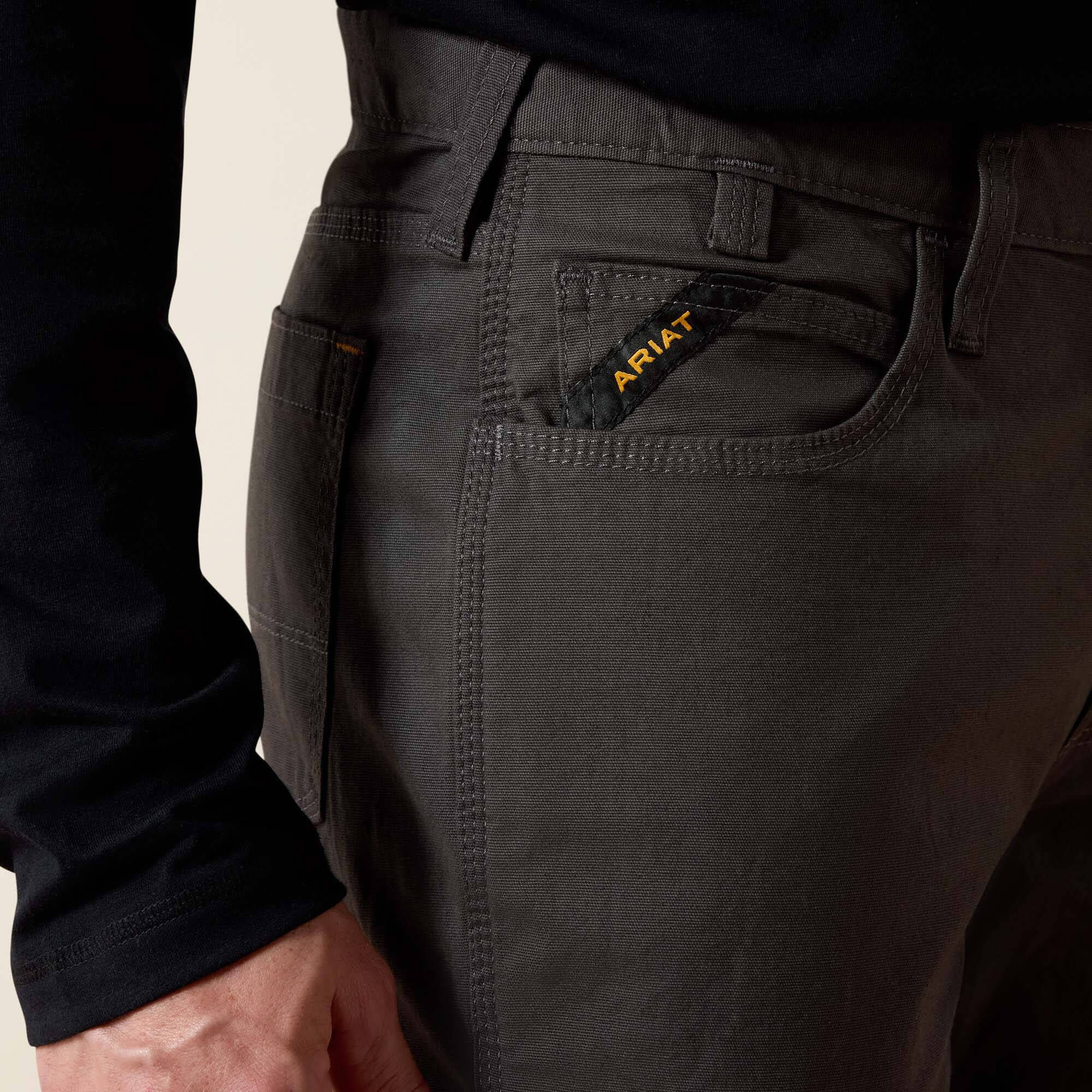 Ariat / Rebar M4 Low Rise DuraStretch Made Tough Stackable Straight Leg Pant