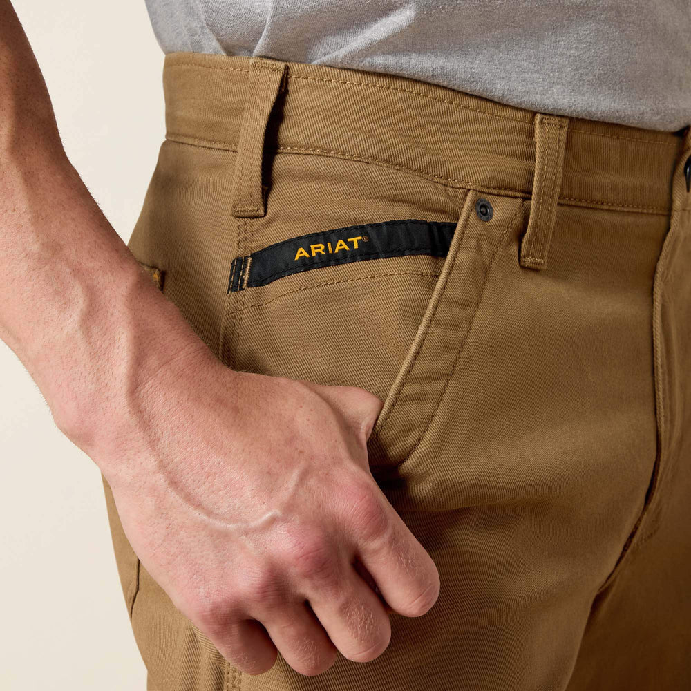 Ariat / Rebar M4 Relaxed DuraStretch Washed Twill Dungaree Boot Cut Pant