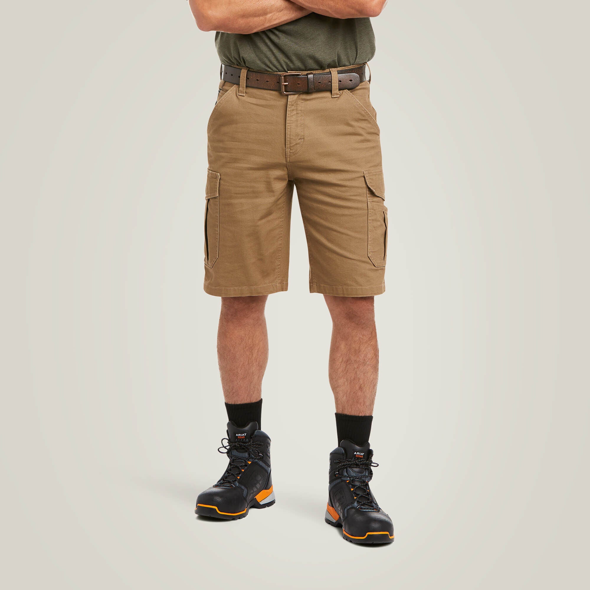Ariat / Rebar DuraStretch Made Tough Cargo 11" Short
