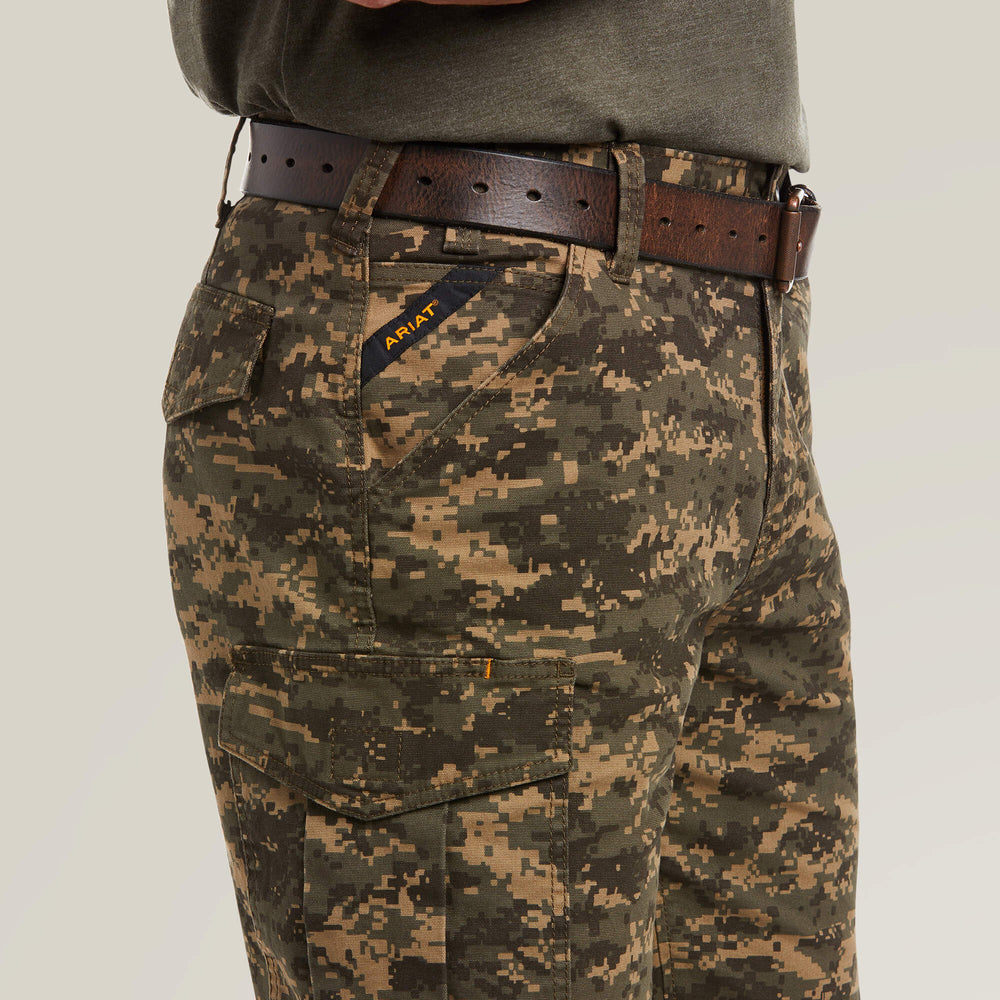 Ariat / Rebar DuraStretch Made Tough Cargo 11" Short