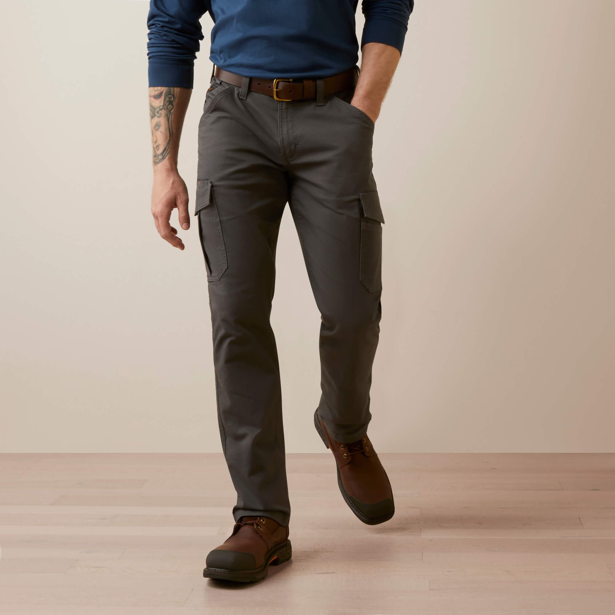 Ariat / Rebar M4 Relaxed Made Tough Cargo Straight Pant