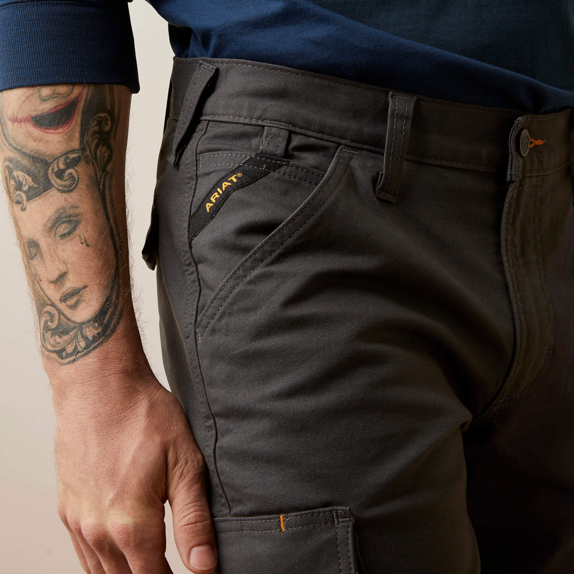 Ariat / Rebar M4 Relaxed Made Tough Cargo Straight Pant