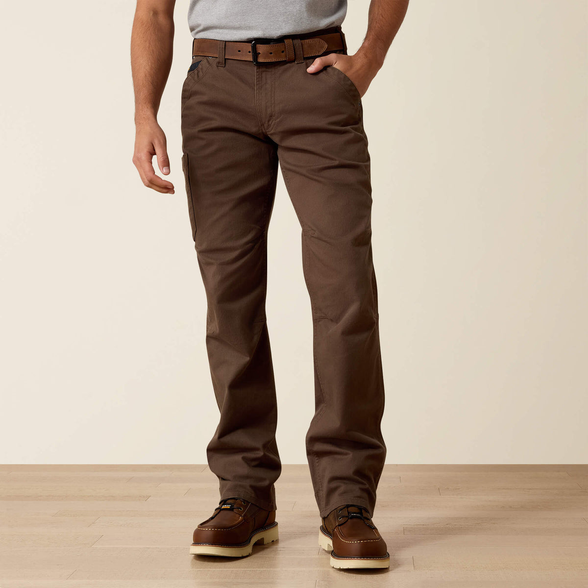 Ariat / Rebar M5 Straight DuraStretch Washed Twill Dungaree Straight Leg Pant