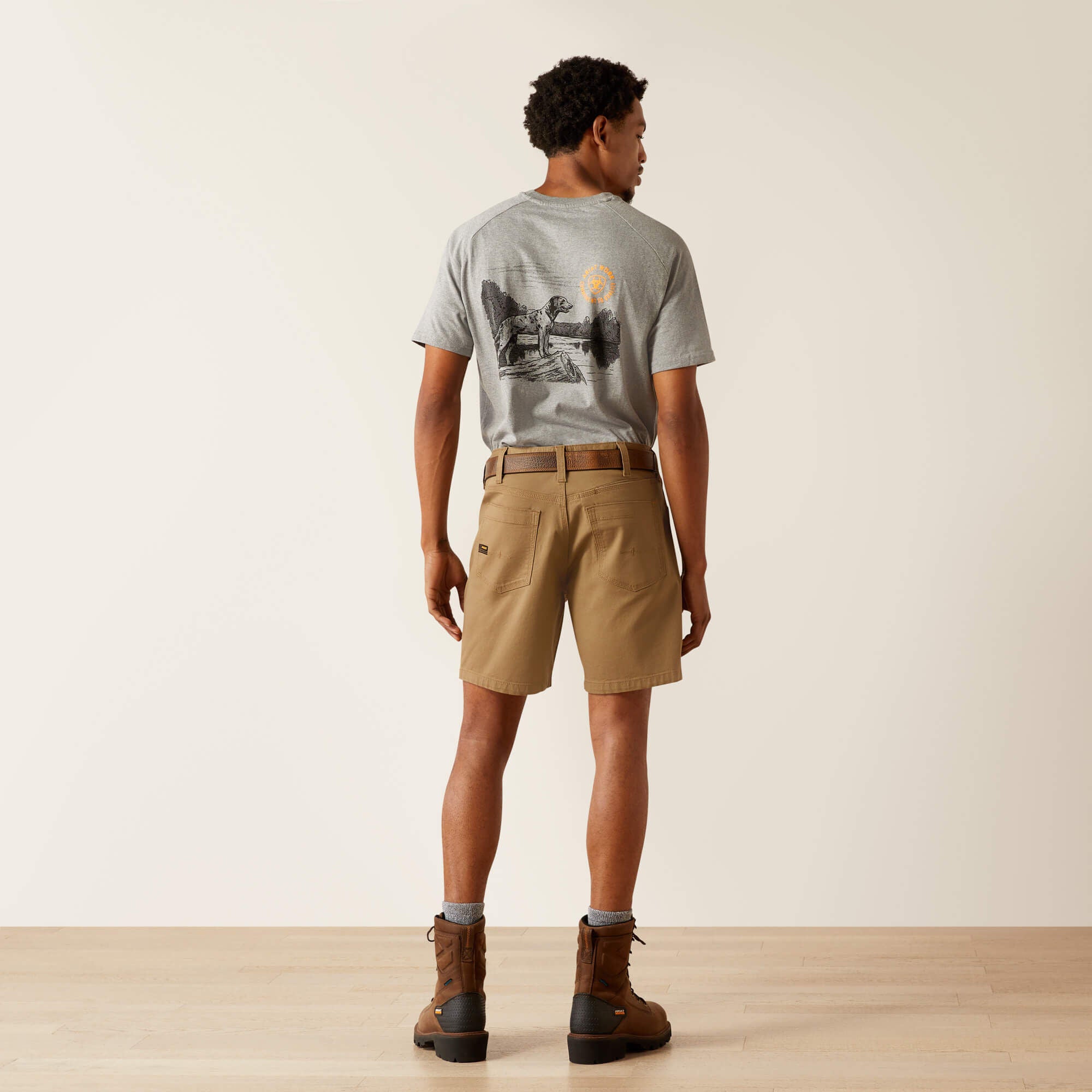 Ariat / Rebar DuraStretch Made Tough 8" Short