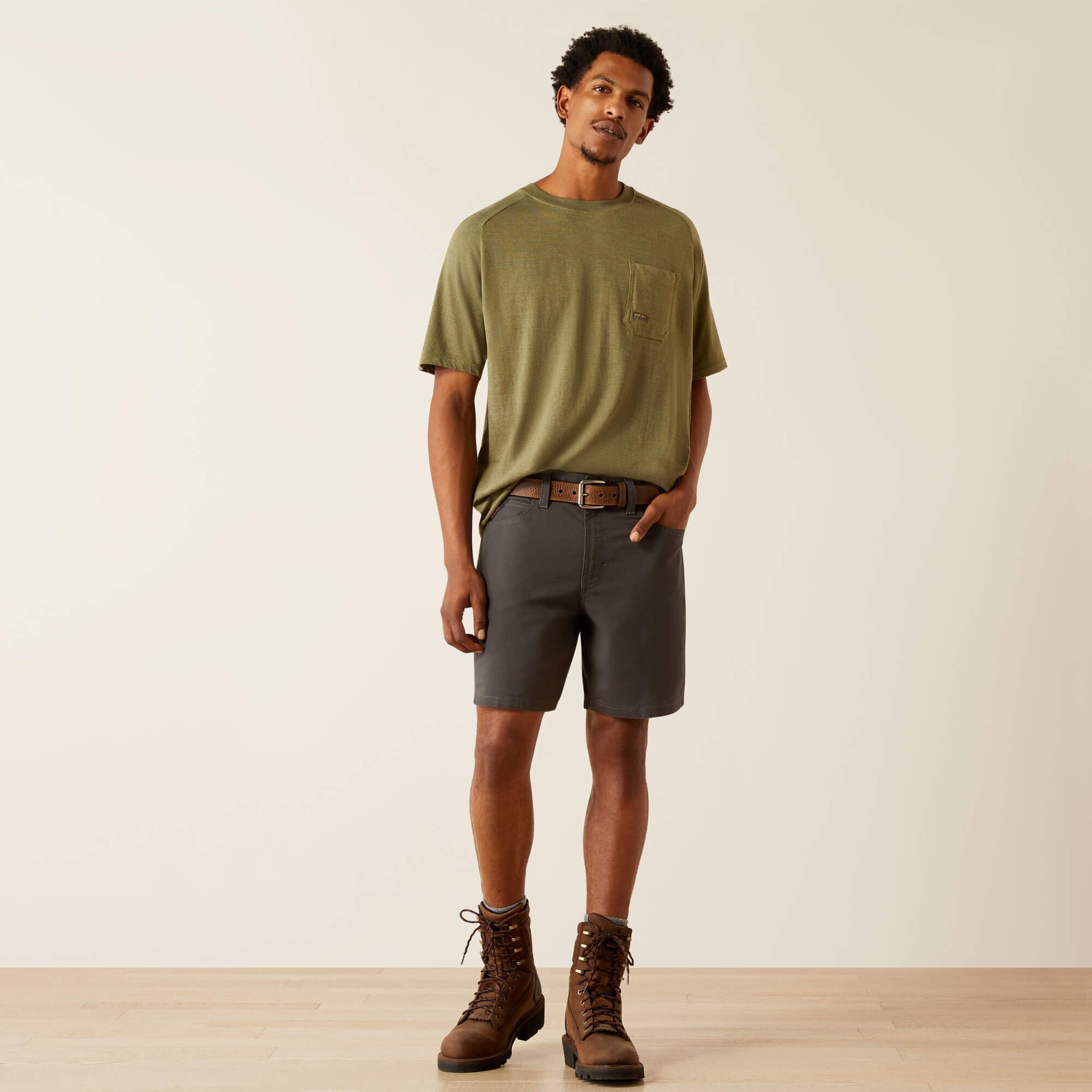 Ariat / Rebar DuraStretch Made Tough 8" Short