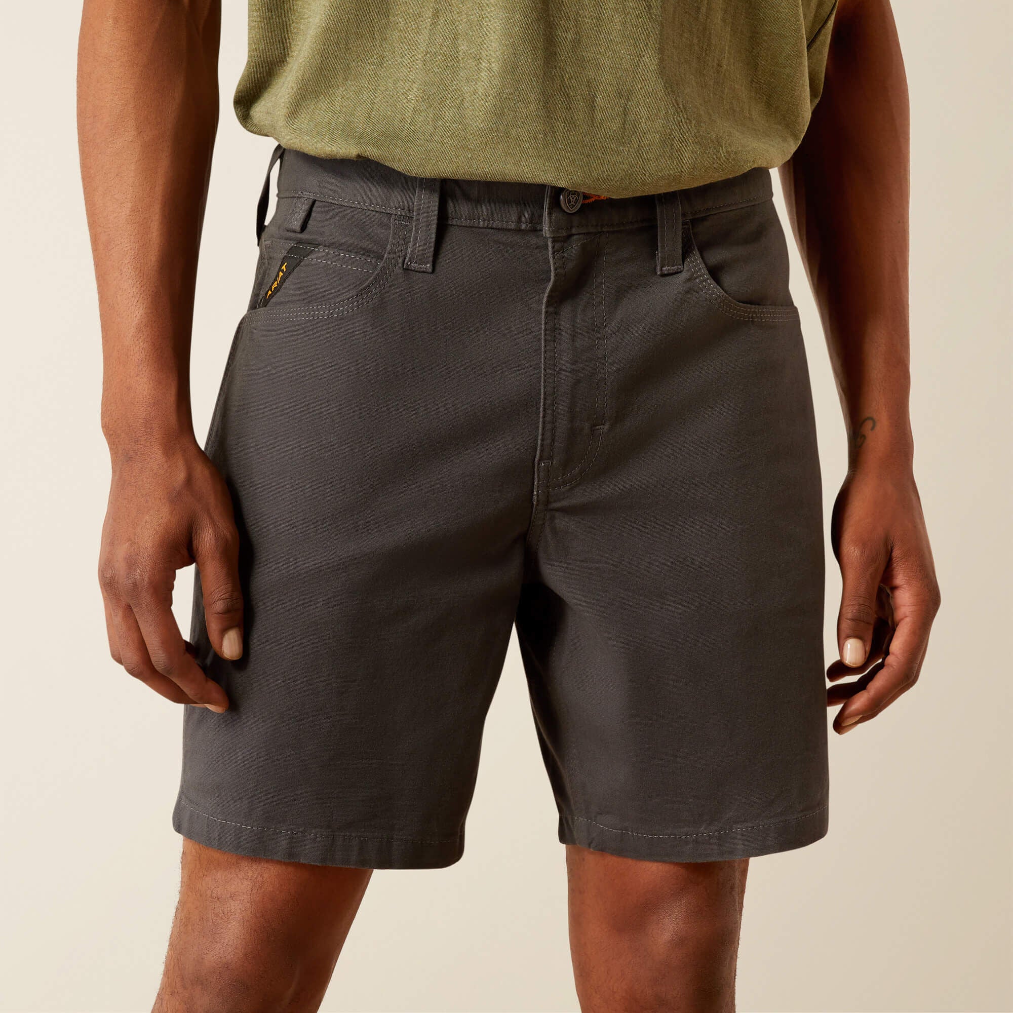 Ariat / Rebar DuraStretch Made Tough 8" Short