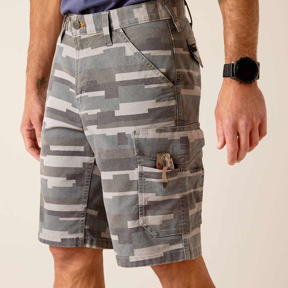 Ariat / Rebar DuraStretch Made Tough Cargo 11" Short