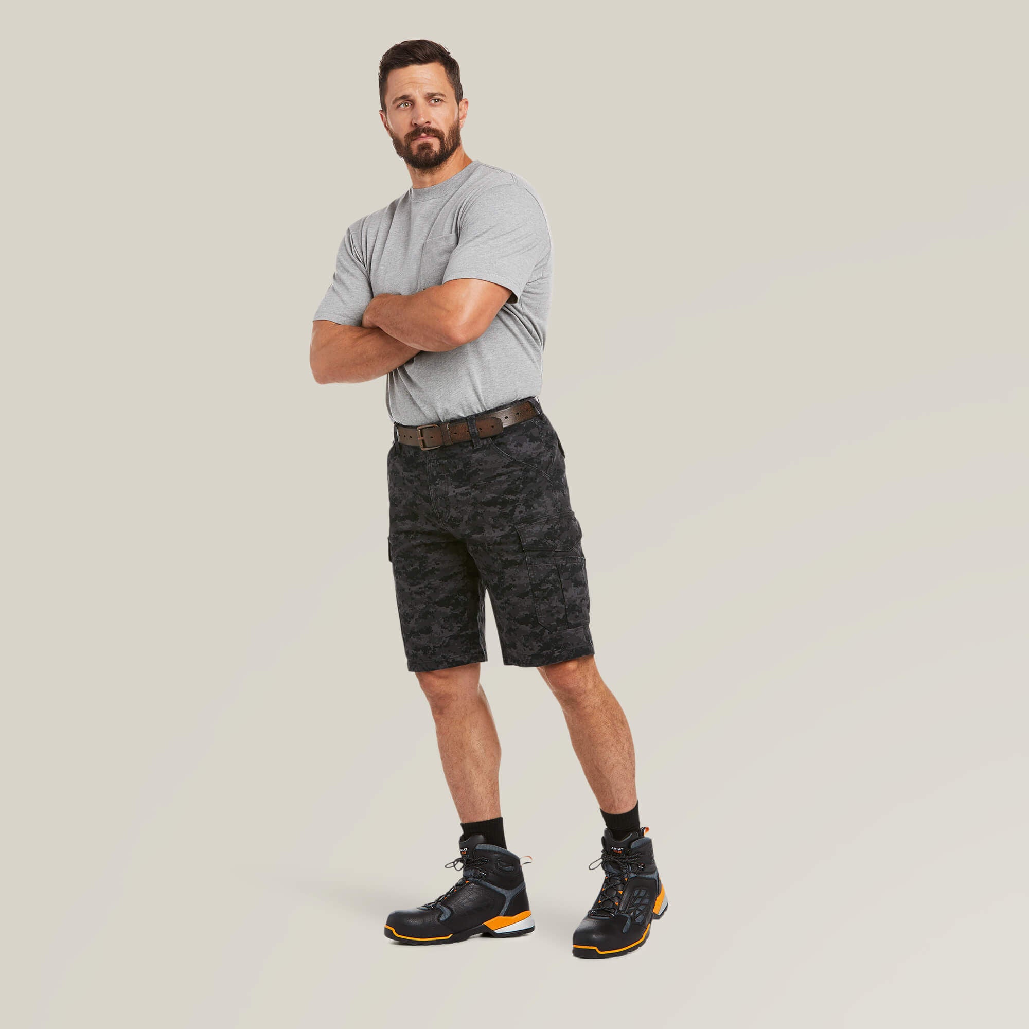 Ariat / Rebar DuraStretch Made Tough Cargo 11" Short