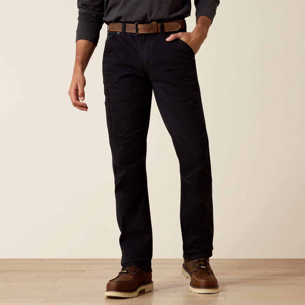 Ariat / Rebar M5 Straight DuraStretch Washed Twill Dungaree Straight Leg Pant