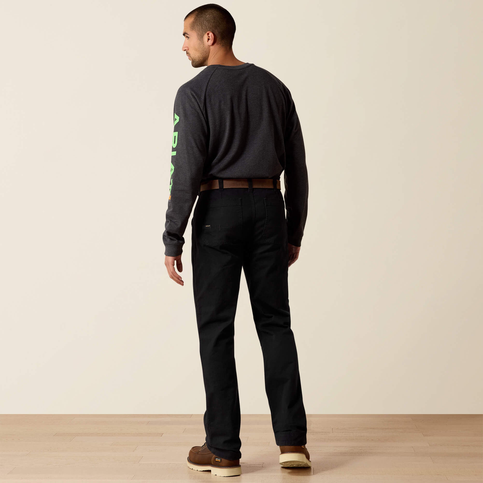 Ariat / Rebar M5 Straight DuraStretch Washed Twill Dungaree Straight Leg Pant