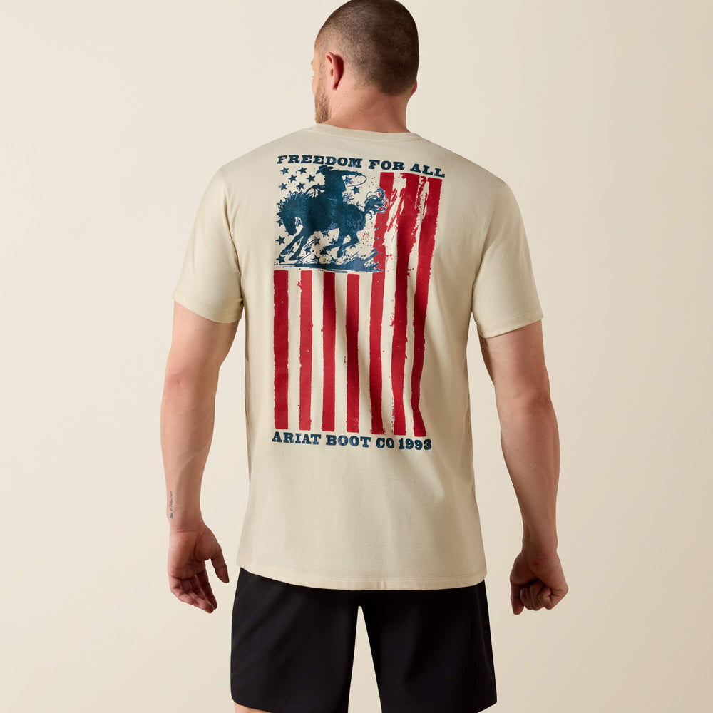 Ariat / Ariat Split Freedom Painted Classic Fit T-Shirt