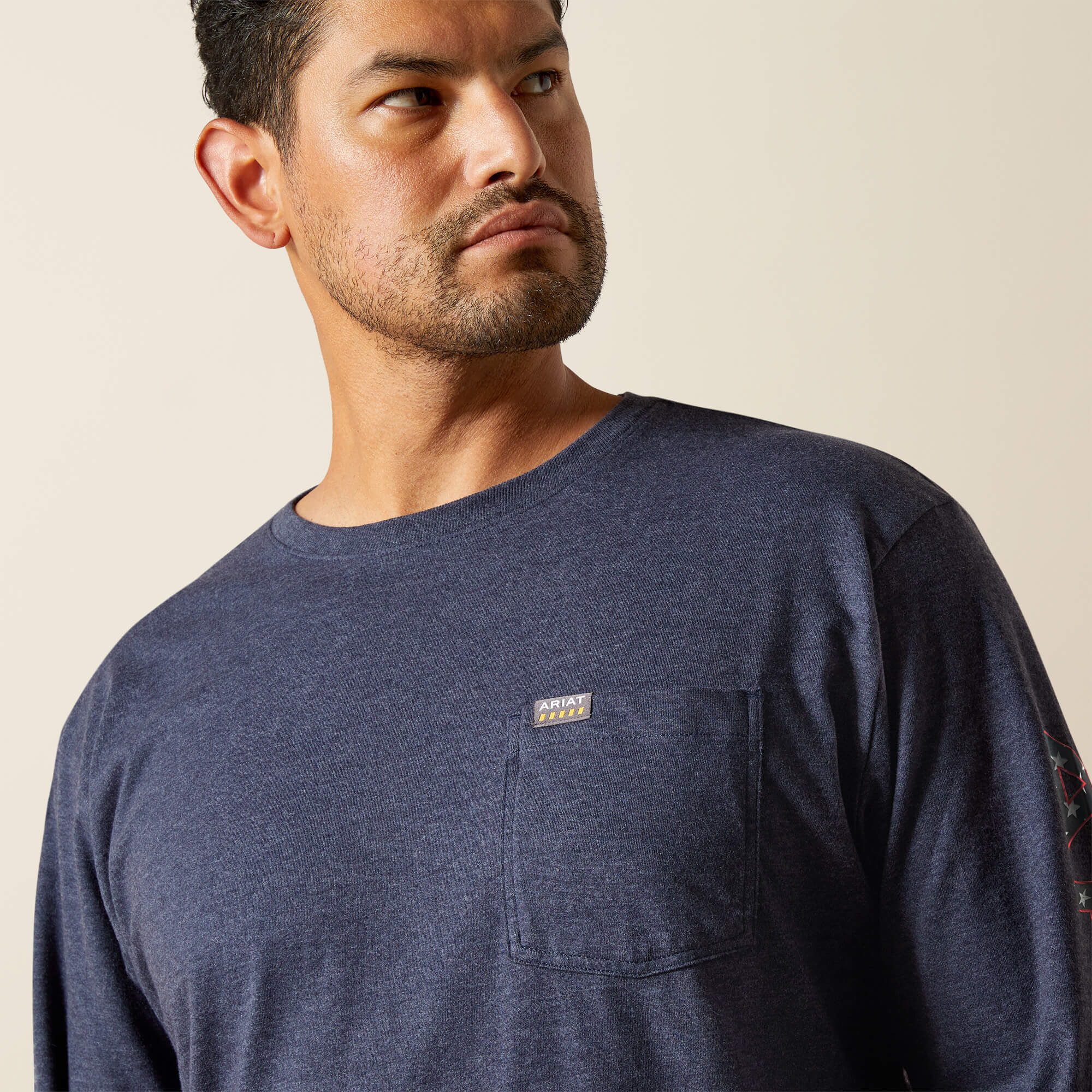 Ariat / Rebar Cotton Strong Standard Logo Pocket T-Shirt