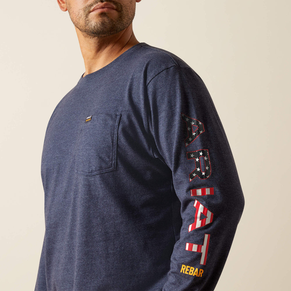 Ariat / Rebar Cotton Strong Standard Logo Pocket T-Shirt