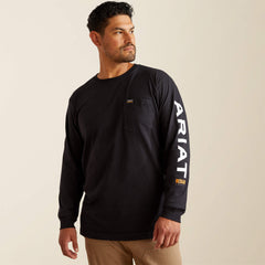 Ariat / Rebar Cotton Strong Standard Logo Pocket T-Shirt
