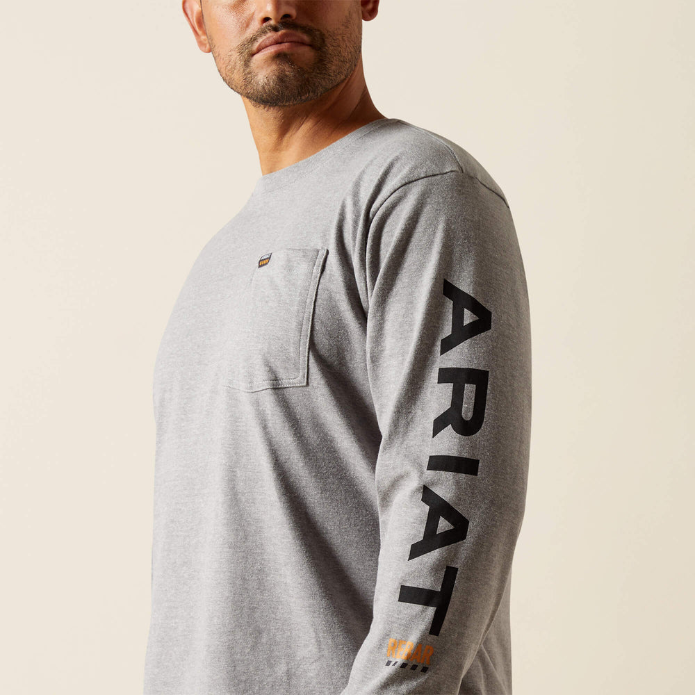 Ariat / Rebar Cotton Strong Standard Logo Pocket T-Shirt