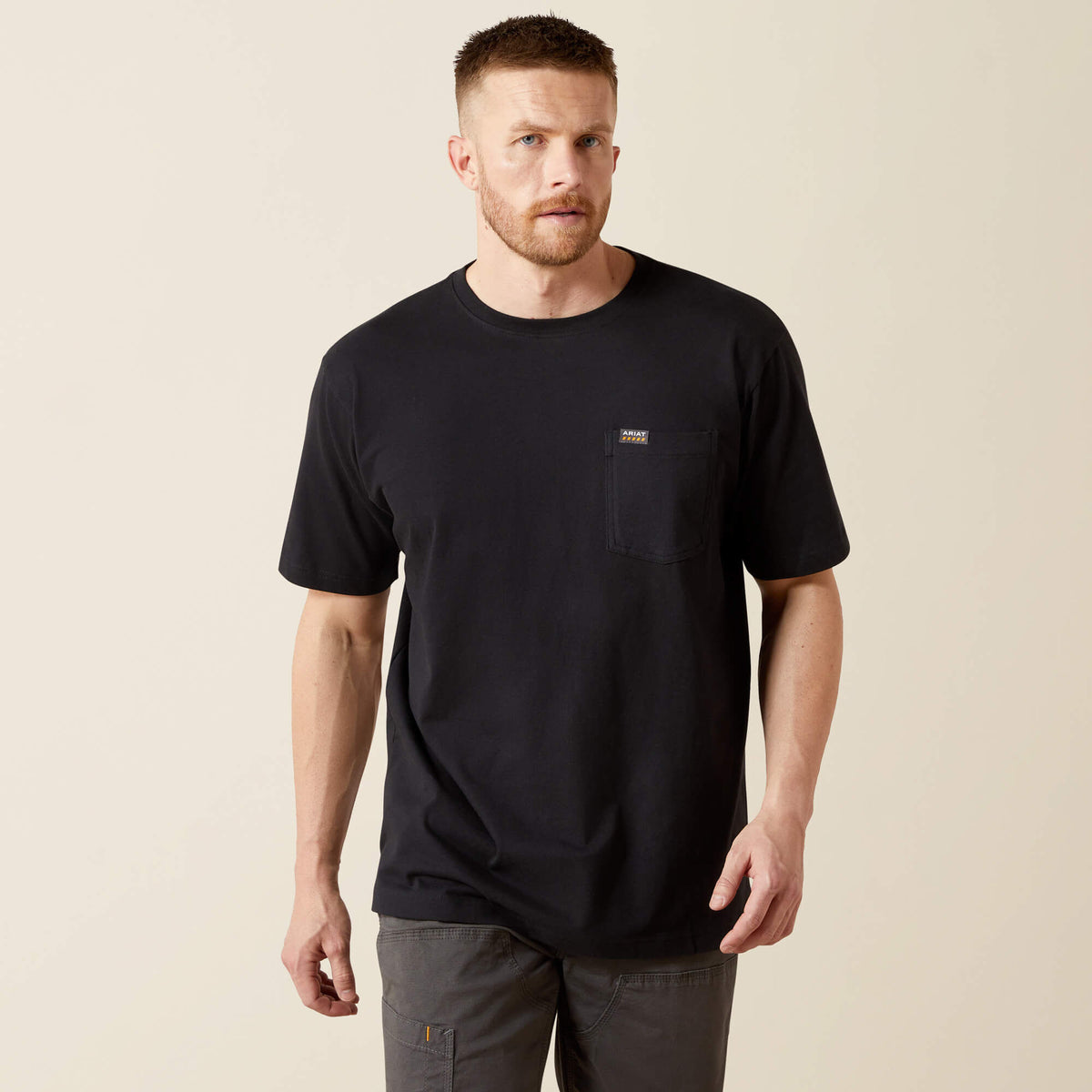 Ariat / Rebar Cotton Strong Standard Pocket T-Shirt
