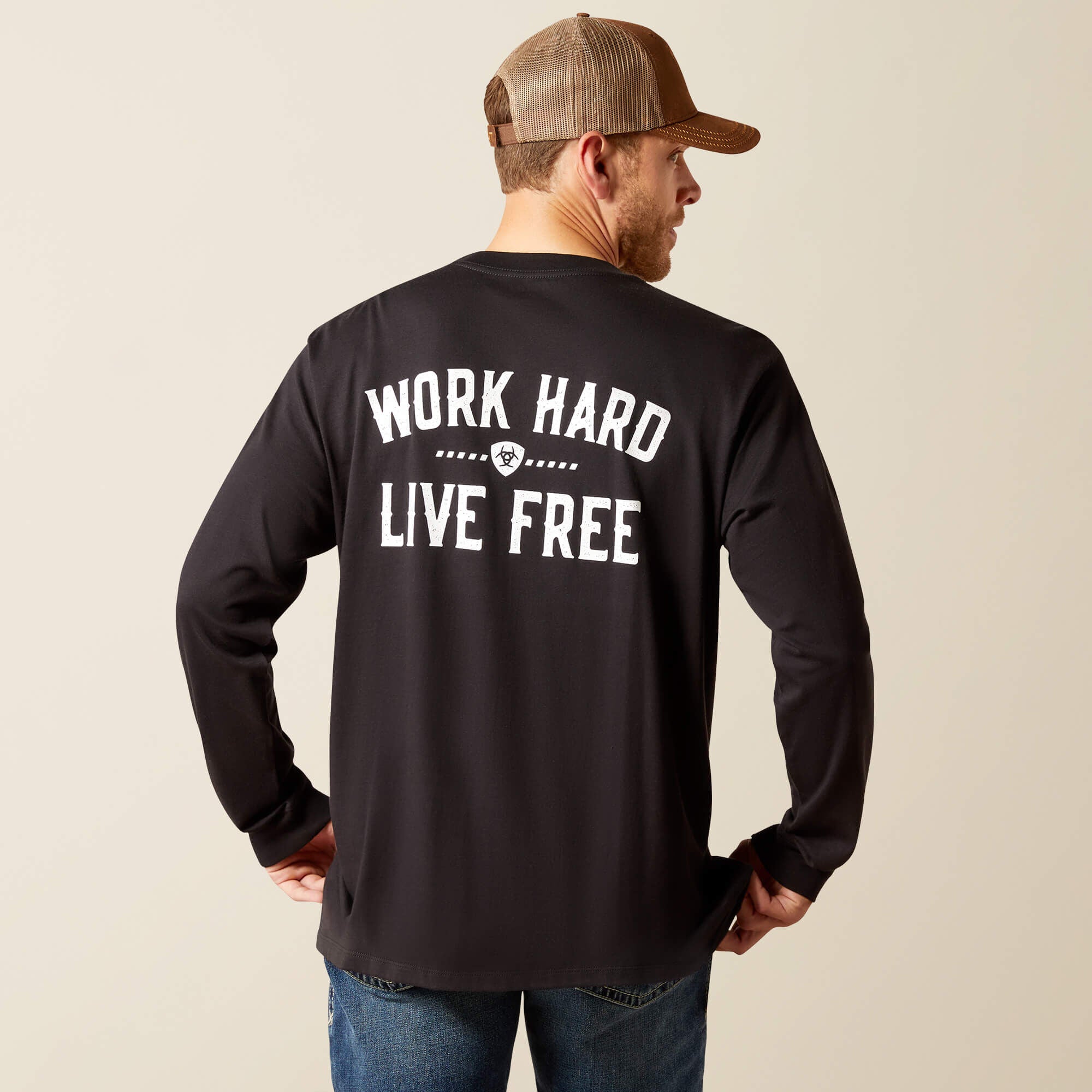 Ariat / Rebar Cotton Strong WHLF T-Shirt